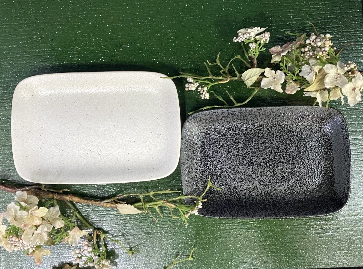 業務用OK【天目黒or梨地白】人気の取り皿