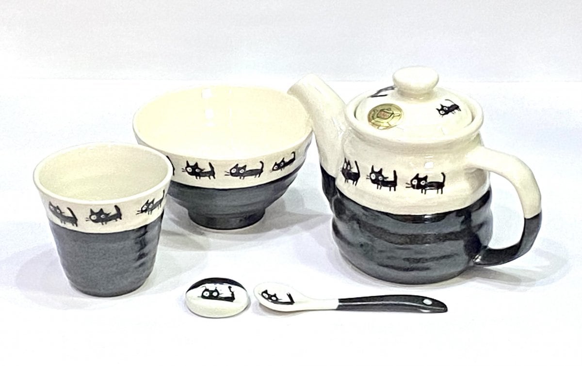 【ギフト】お散歩黒猫 お一人様セット