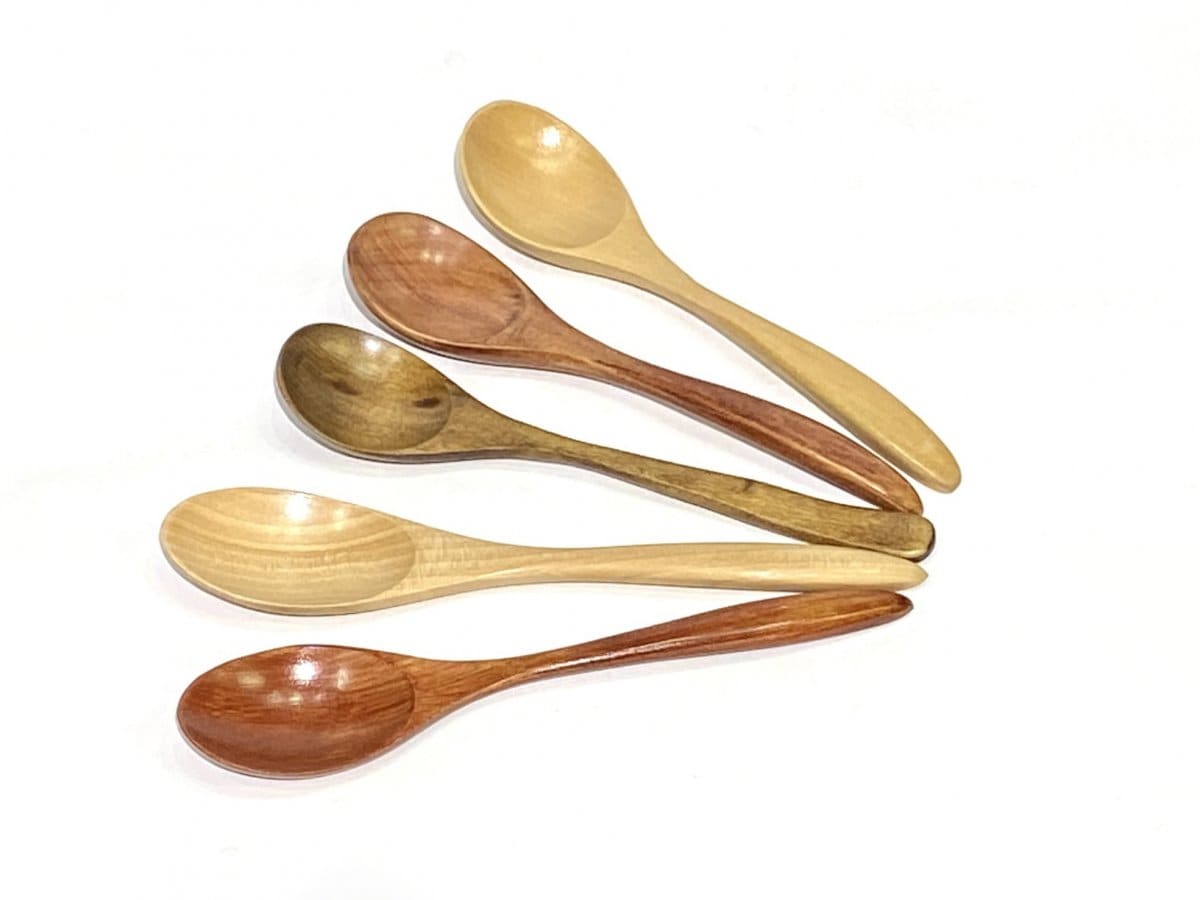 【送料込み】選べる5種類！木製カレースプーン。木製スープスプーン