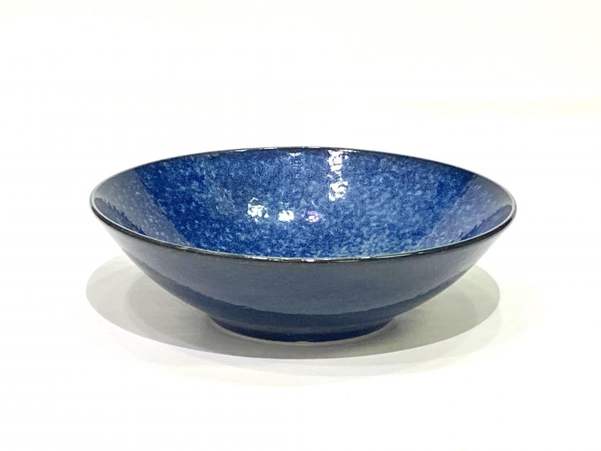 食欲減退色と言ったのは誰だ？窯変紺4.0鉢