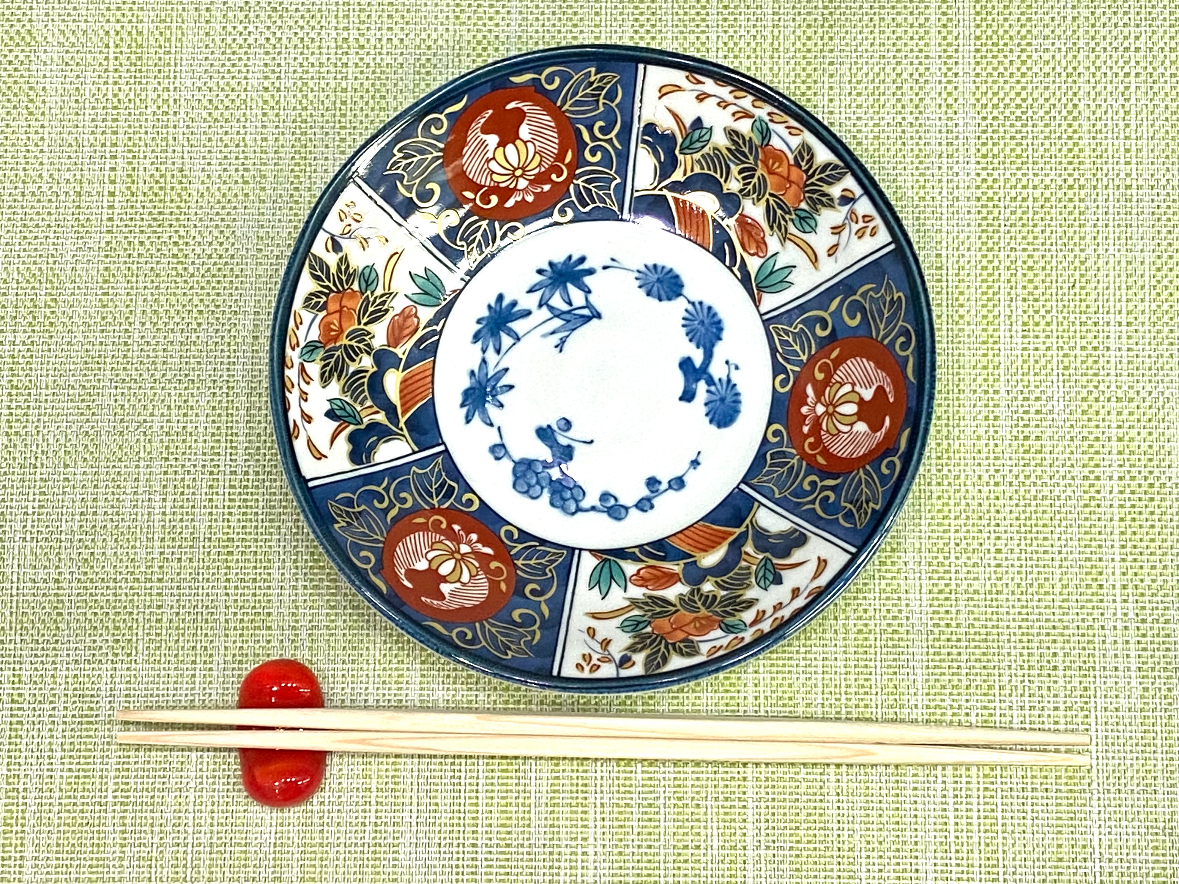 古伊万里皿　錦手皿　陶器 古伊万里皿 錦手皿 陶器 美術品・アンティーク・コレクション