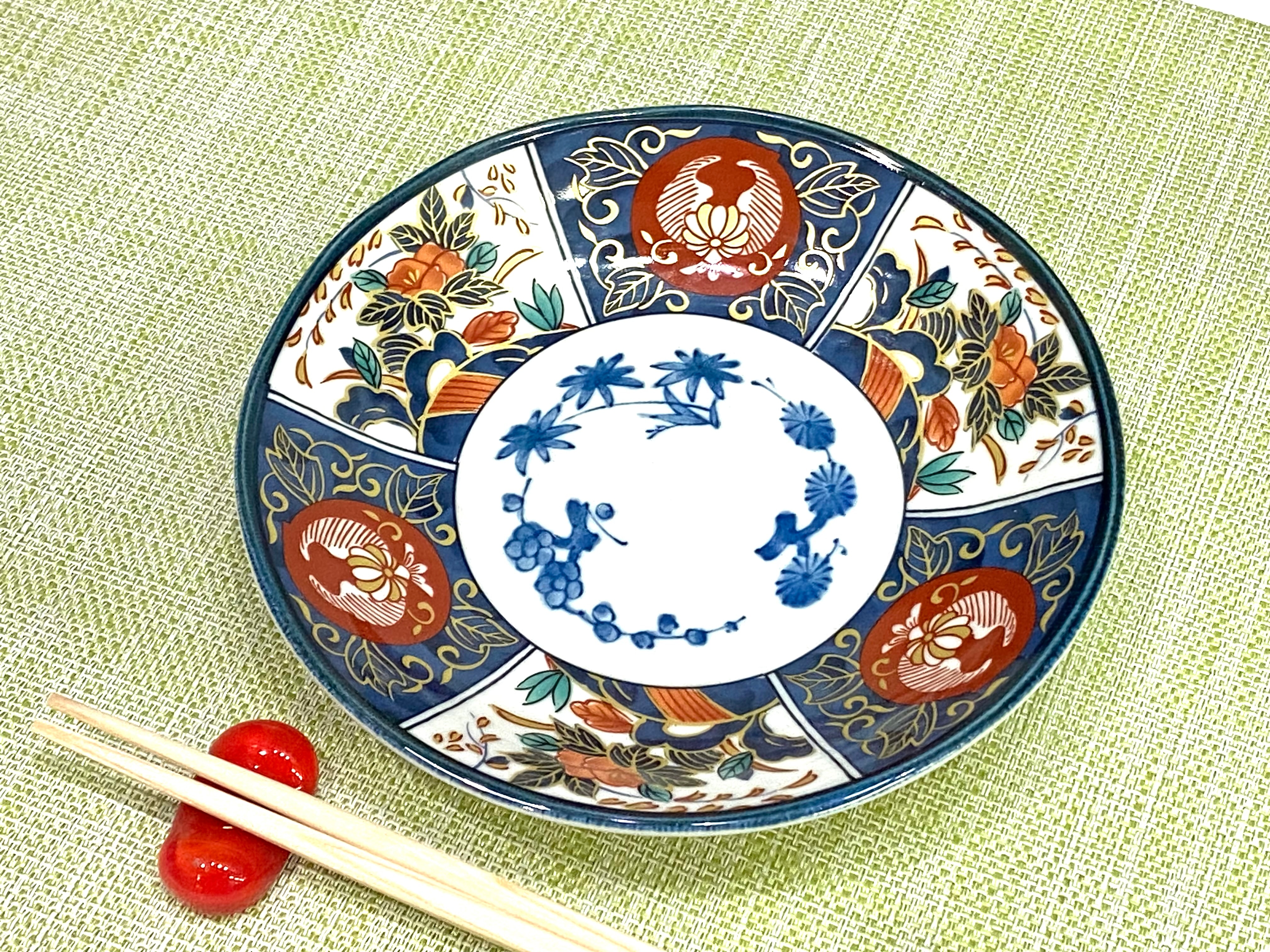 錦彩古伊万里 中皿