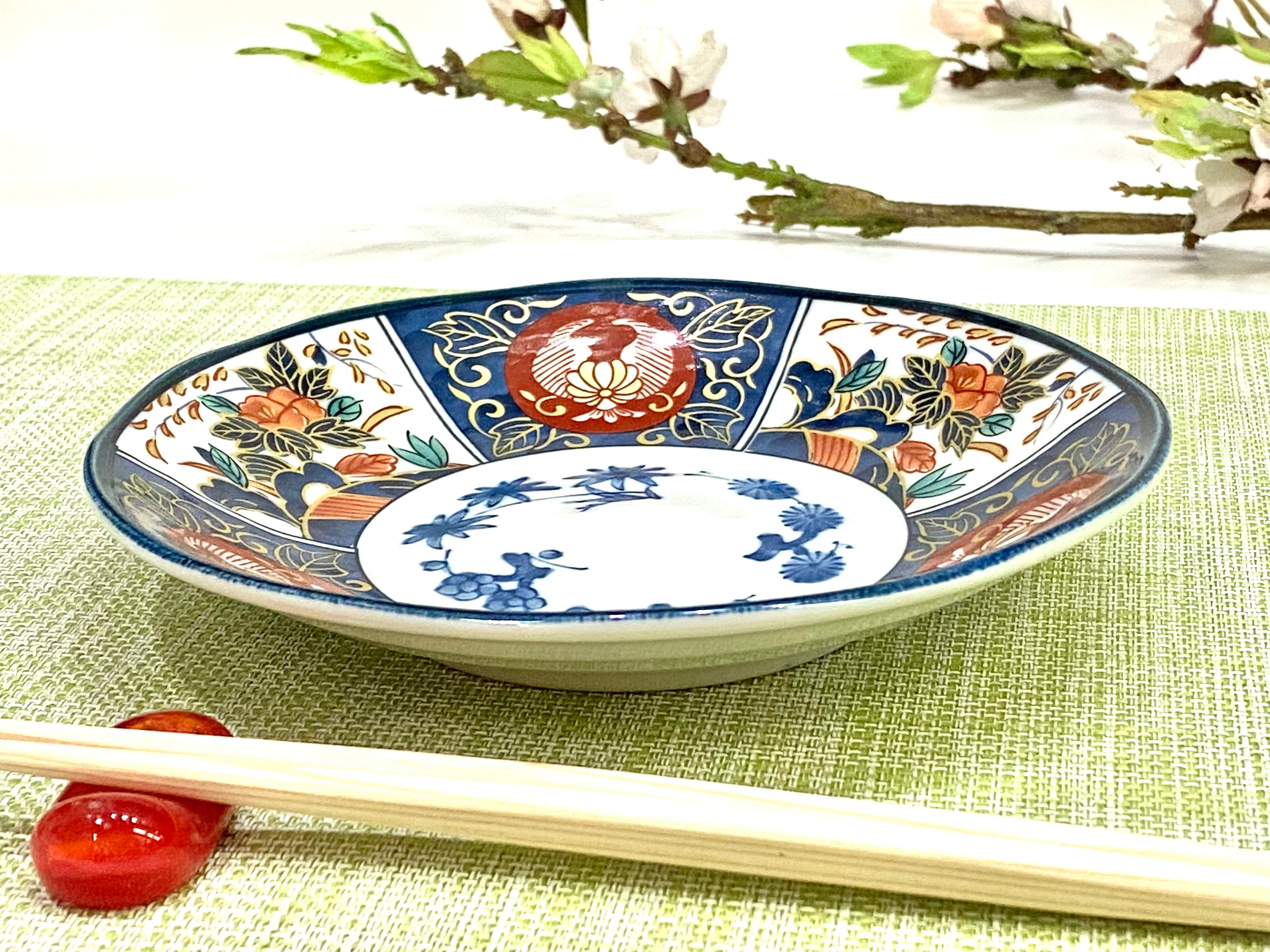 古伊万里 中皿 787古伊万里 初期伊万里 中野窯 魚形変形皿 染付皿 2025年