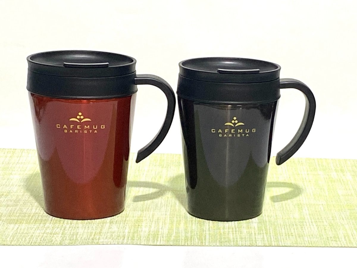 ステンレス製　バリスタカフェマグ