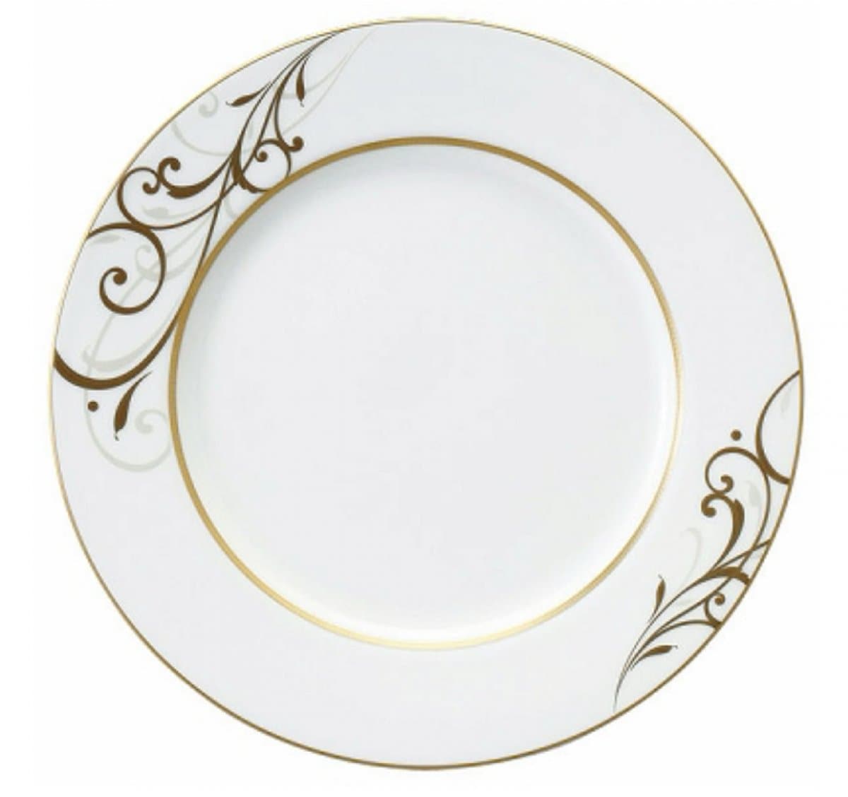 【最安値】NARUMI27cmアラカルトプレート　gold唐草
