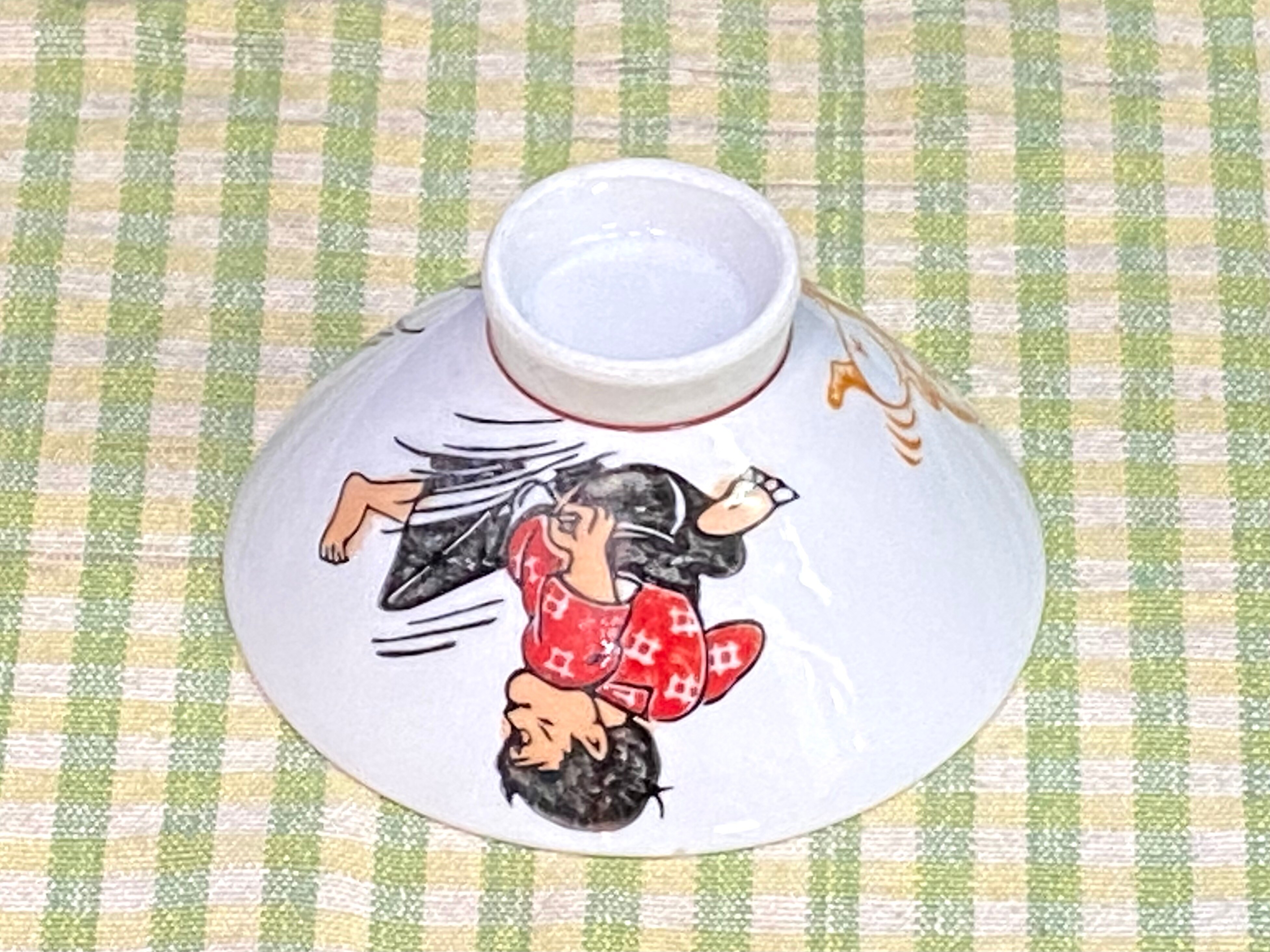 昭和レトロ 昭和アニメ 田舎っぺ大将 お子様茶碗