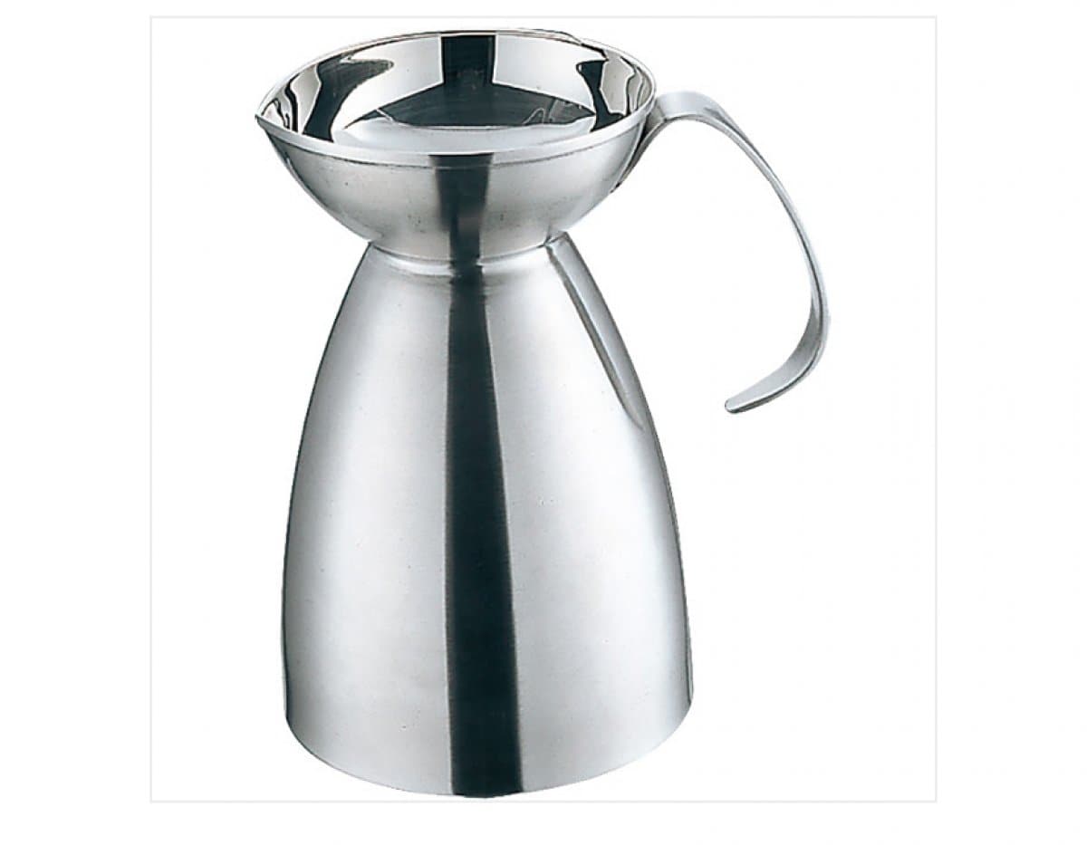 ステンレス製　手付きだし入れ　大