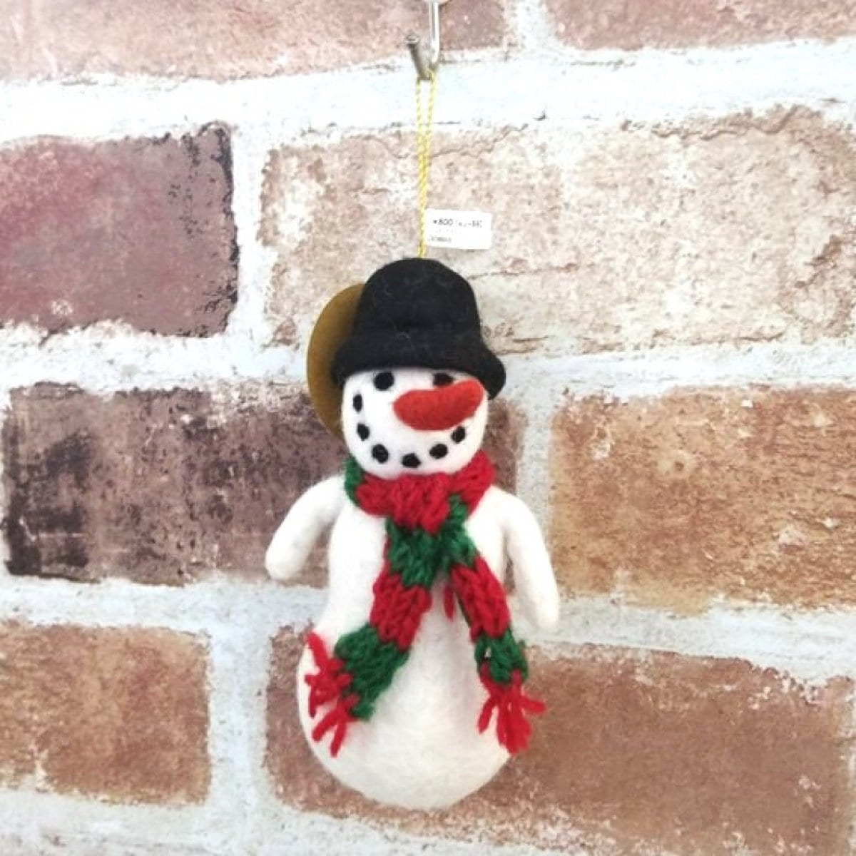 【ノエルオーナメントSNOWMAN】クリスマスツリーに！かわいい雪だるまのオーナメント