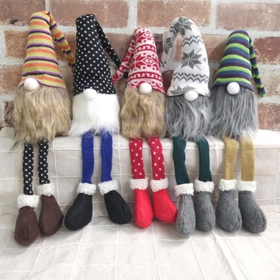 トントゥドールMグリーン】かわいい♪北欧フィンランドの妖精”トントゥ