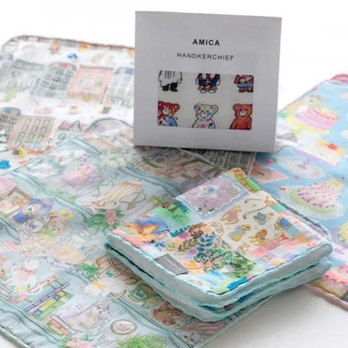 【今治タオル取り扱い店商品】 AMICA　プリント　クックキャッツ