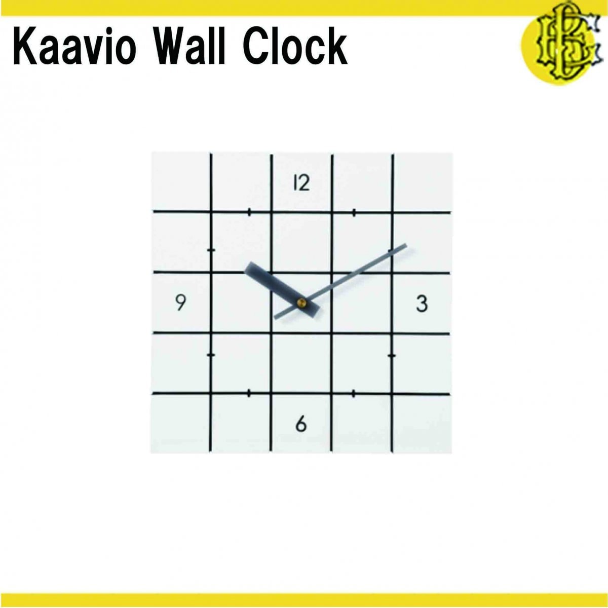Kaavio カーヴィオ ウォールクロック