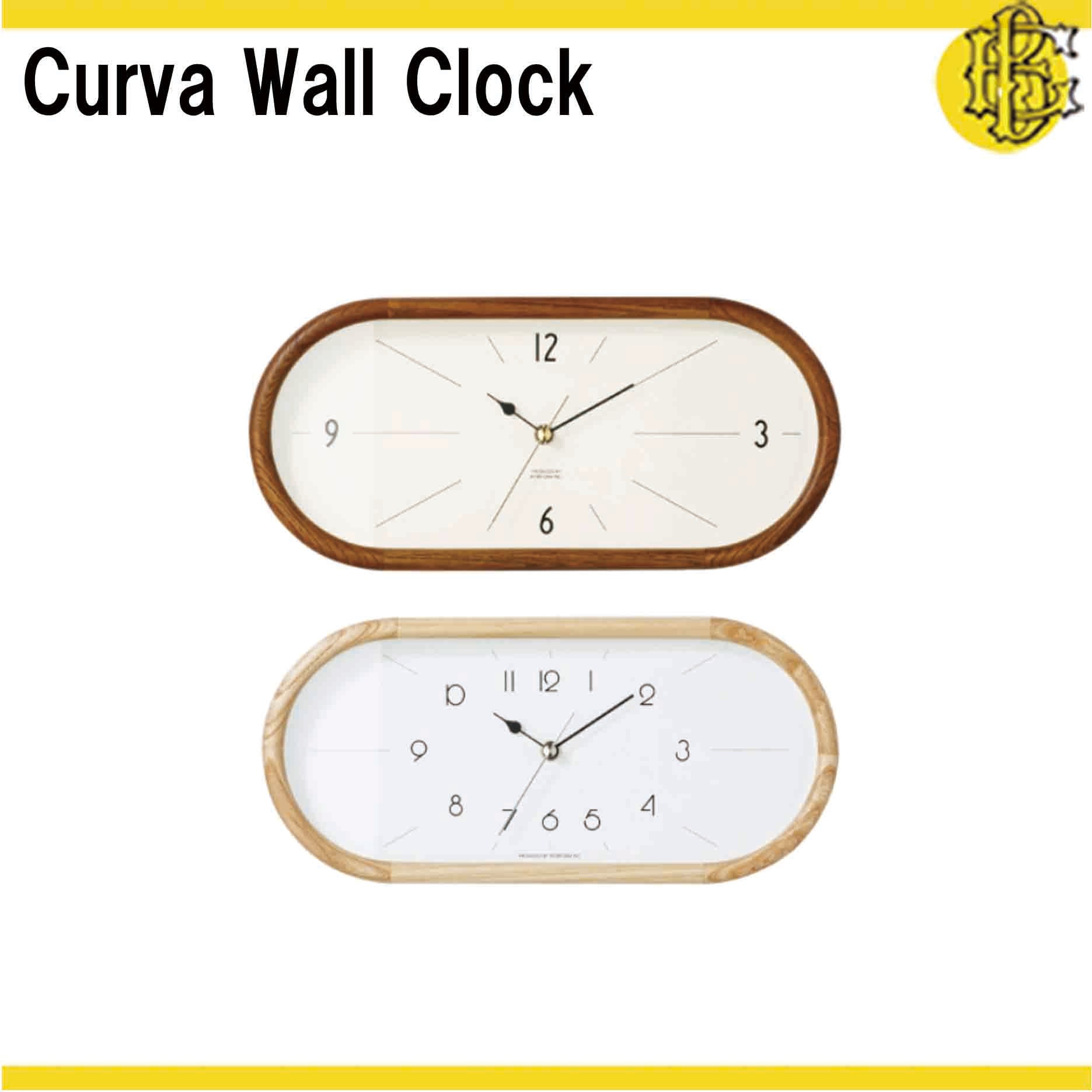 Curva クルヴァ ウォールクロック