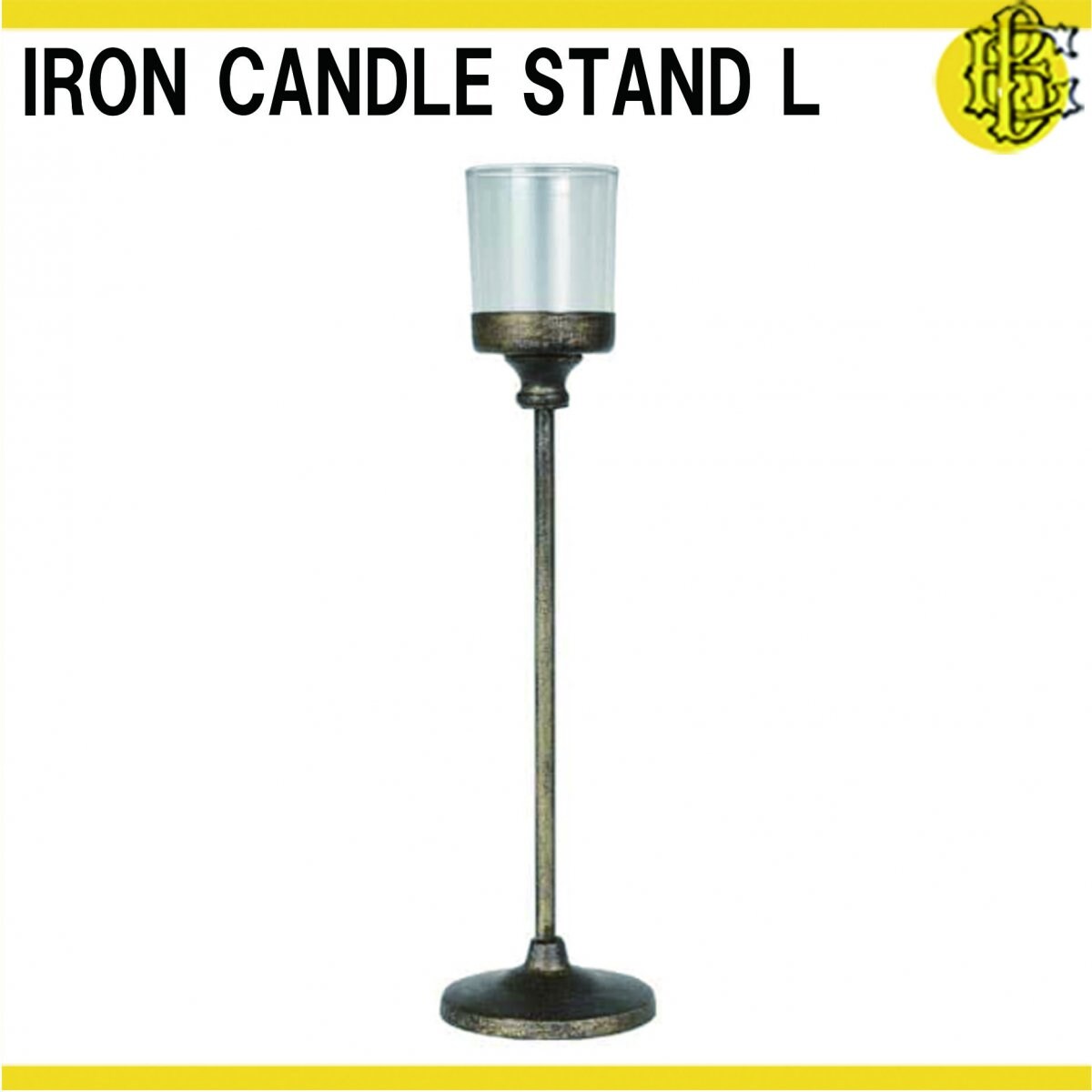 アイアン キャンドル スタンド L IRON CANDLE STAND L