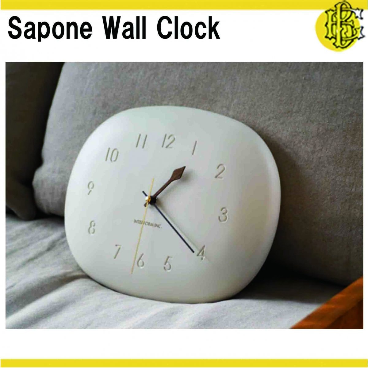 Sapone サポーネ ウォールクロック