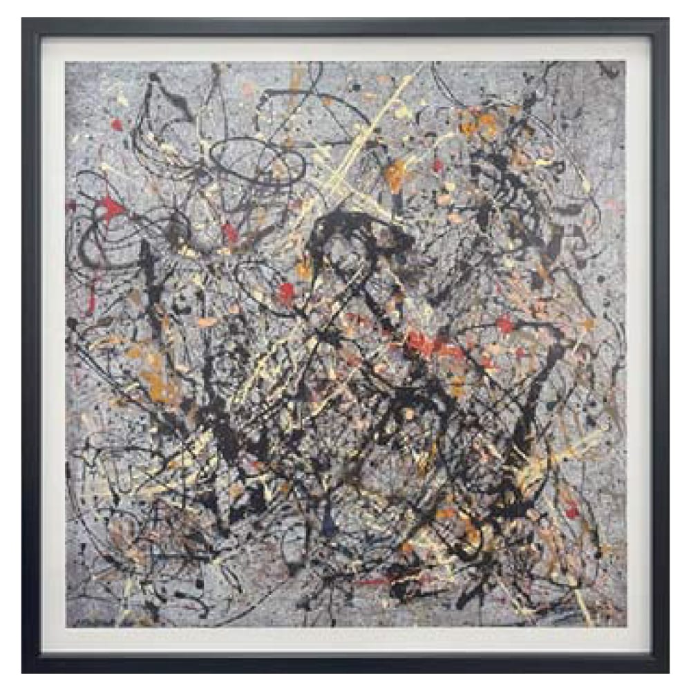 絵画 ジャクソン ポロック作 Jackson Pollock「Number 18,1950」