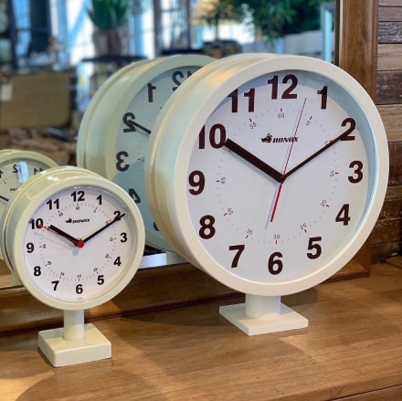 ダブルフェイスクロック DOUBLE FACE CLOCK 170D BLACK