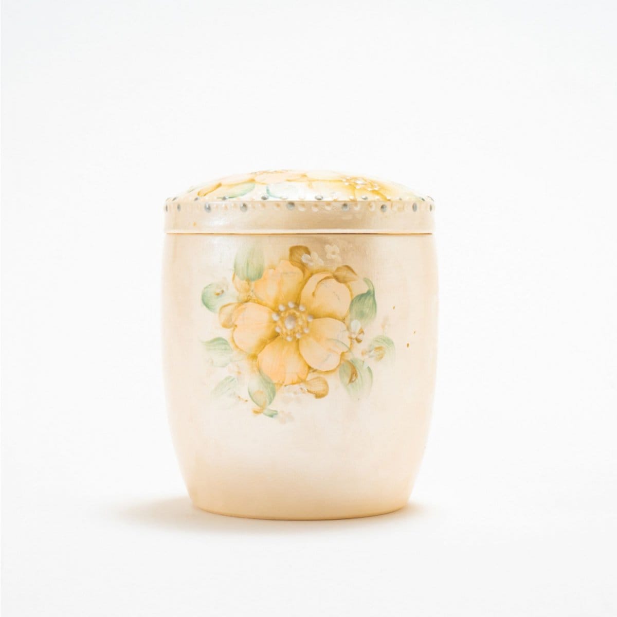 骨壺 シンプルローズ パールピンク 4寸