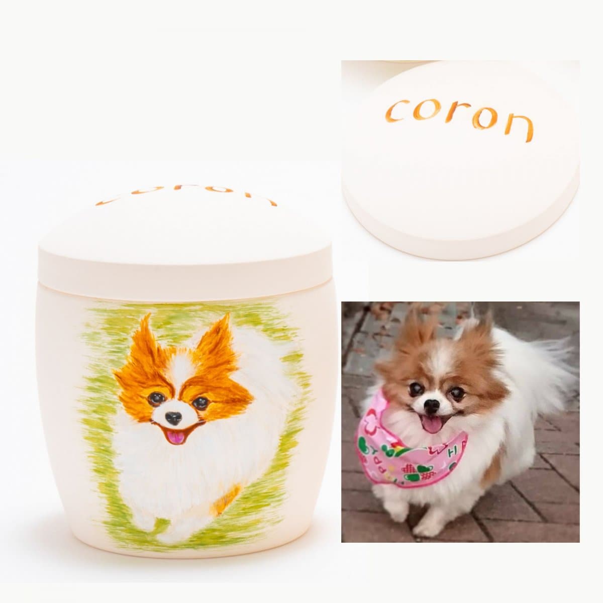 【店頭販売・現地払い専用】無垢材ウォールナットと磁器の香立て　インセンスフォルダー ／ スクエア