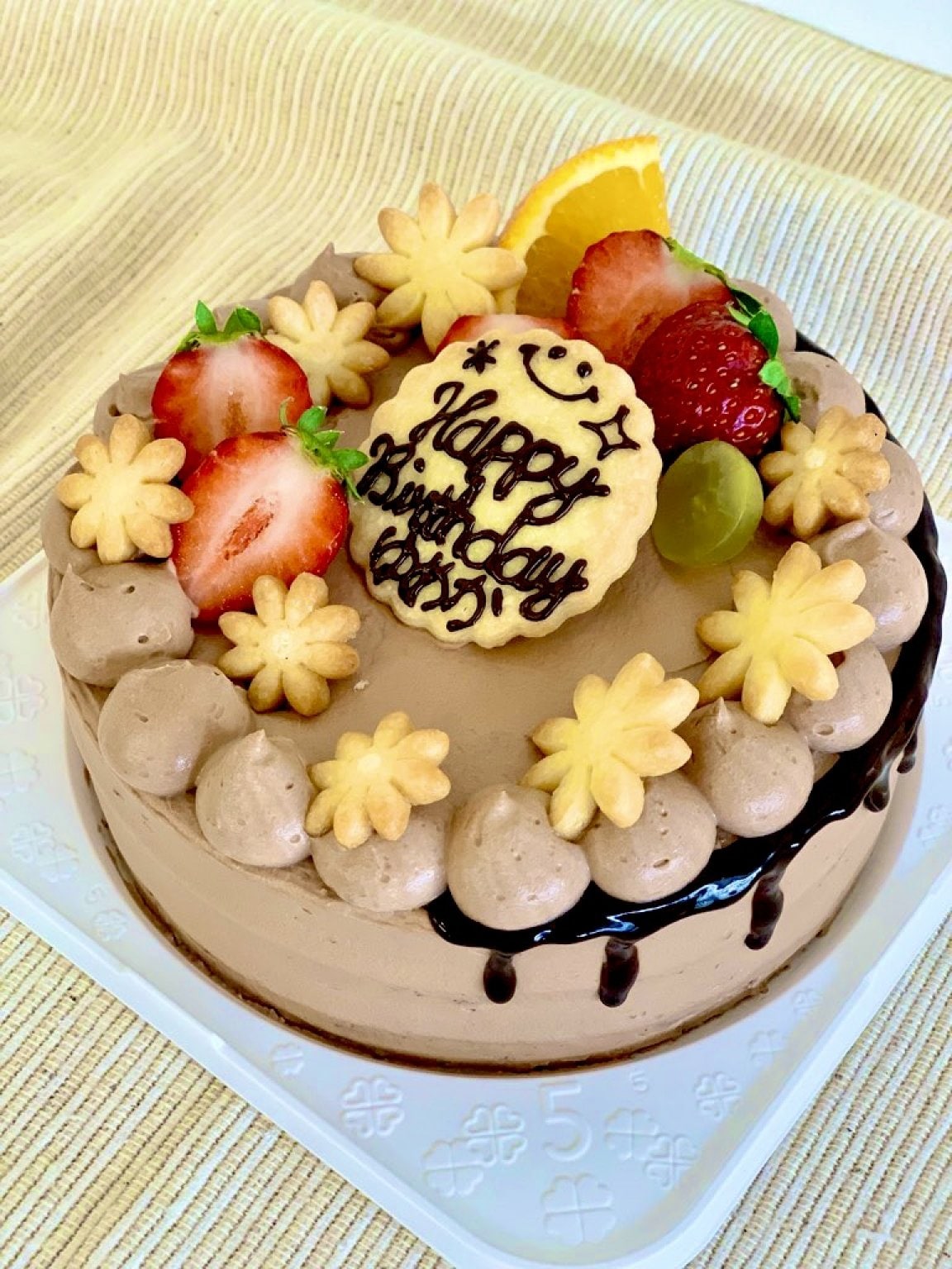 チョコクリームケーキ