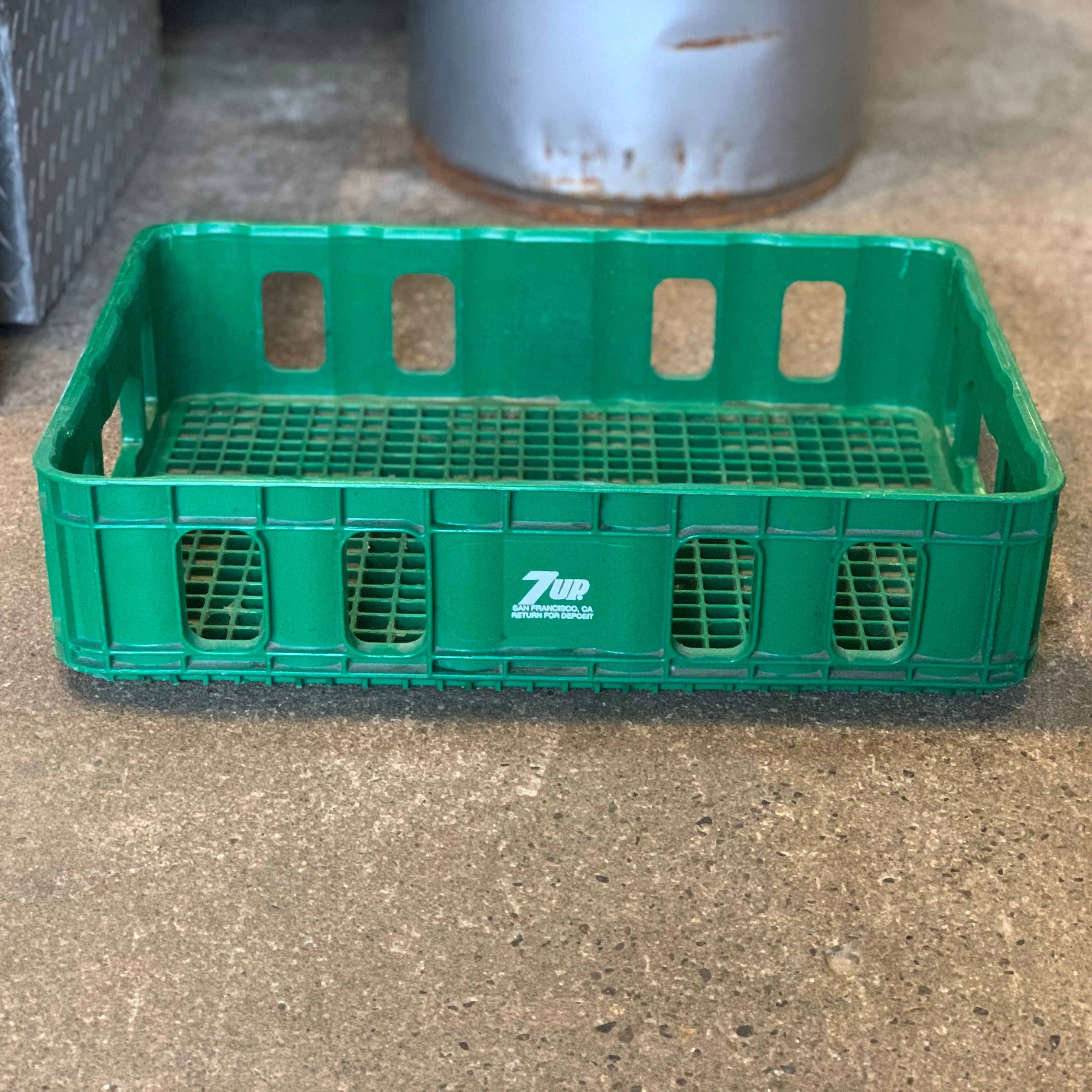 ビンテージ 7UP ボトルケース（レトロデザイン）バラ売り