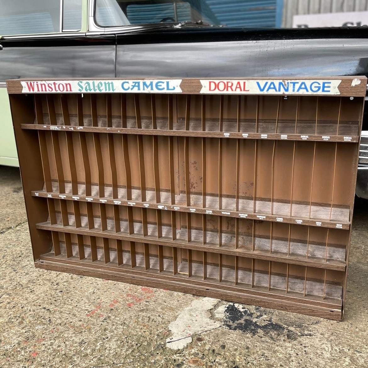 1970s-80s U.S Vintage タバコディスプレイラック (Winston, Salem