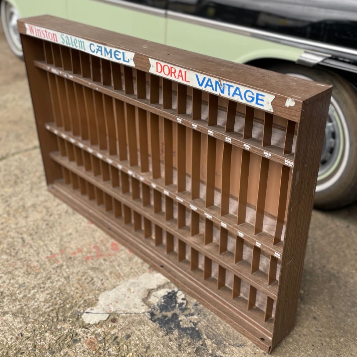 1970s-80s U.S Vintage タバコディスプレイラック (Winston, Salem