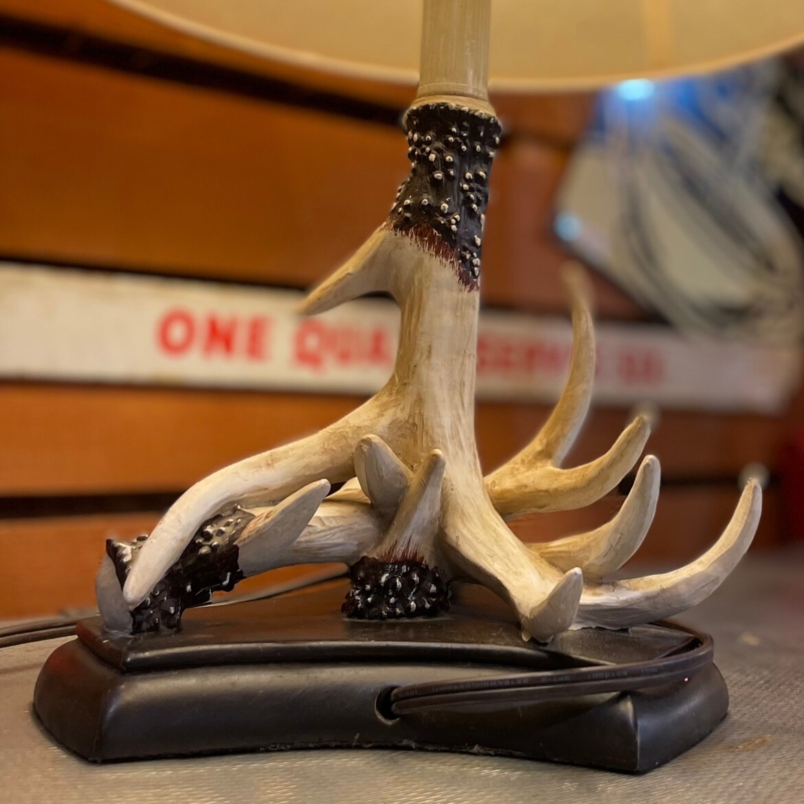 U.S Vintage Western Table Lamp