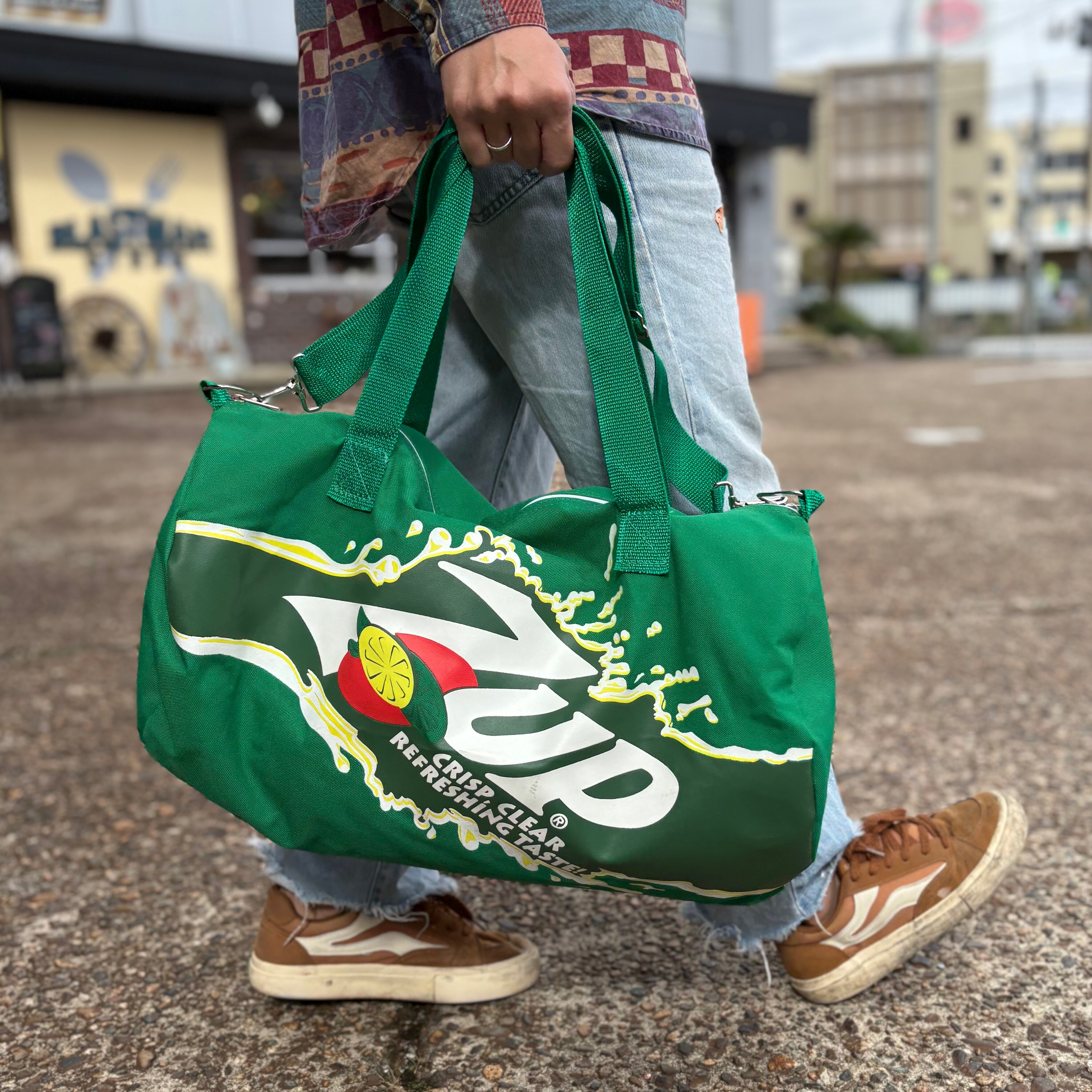 【売ります】洋服・靴・雑貨・バッグ等　500点以上 Vintage 7UP Advertising Duffle Bag