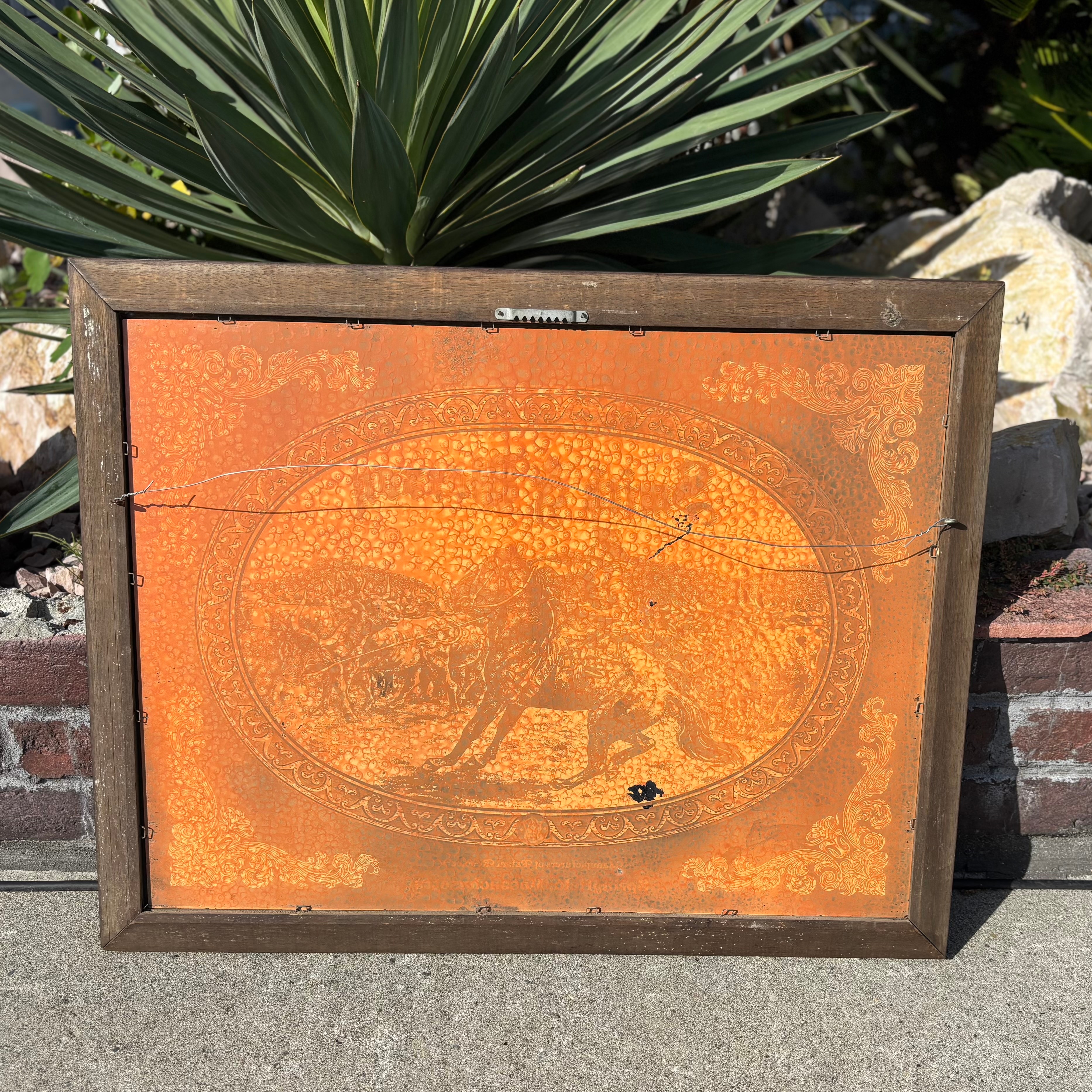 Vintage Smith & Wesson Mirror Sign