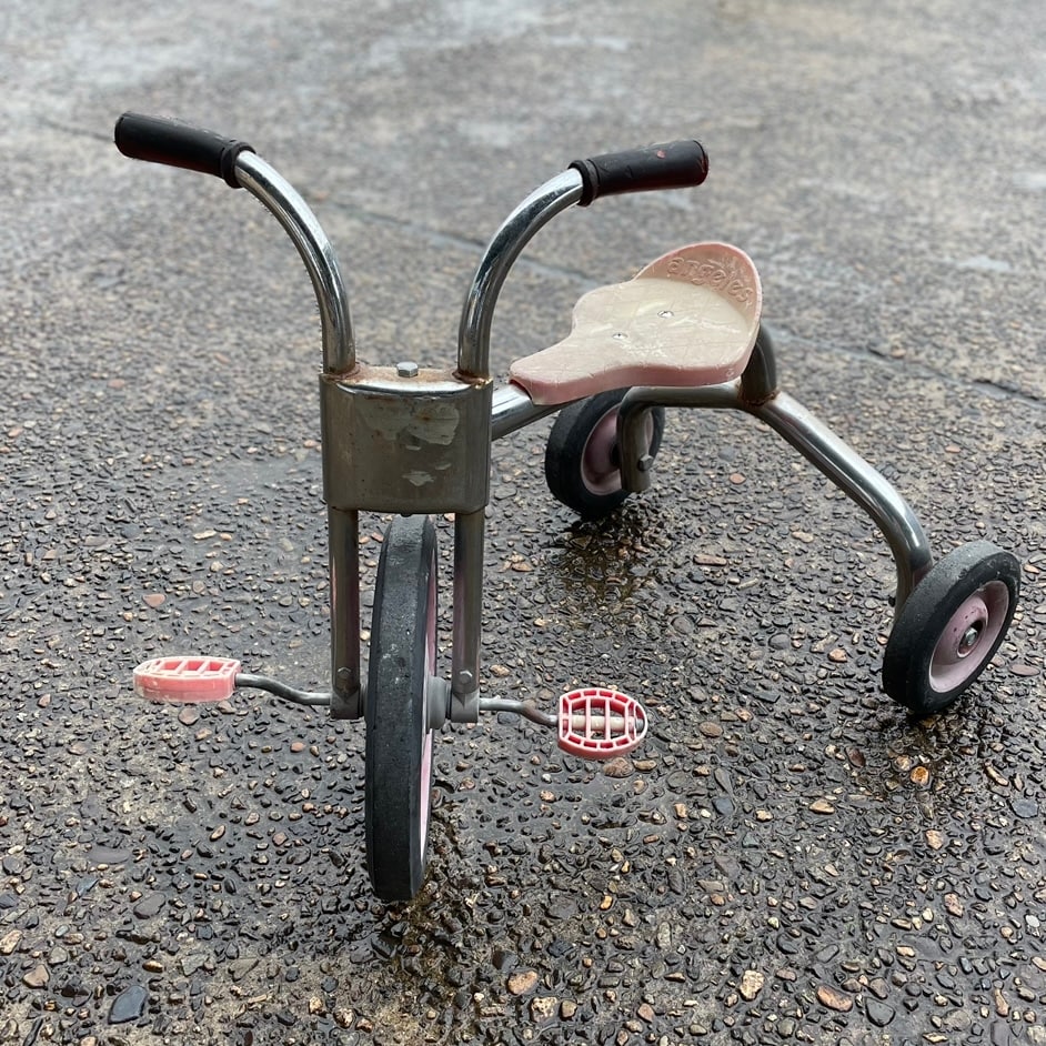 1970s-80s Heavy-Duty Vintage Angeles Tricycle