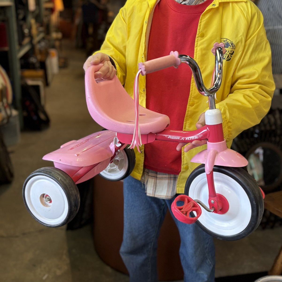Radio Flyer Girl's Pink Tricycle -Model 411P