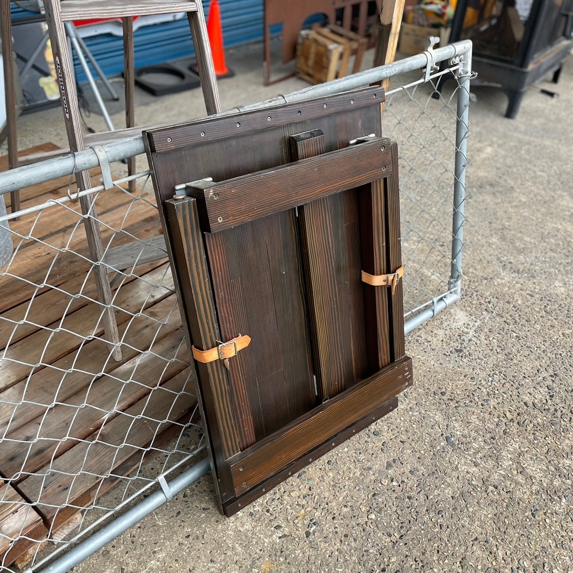 Industrial Vintage Folding Table
