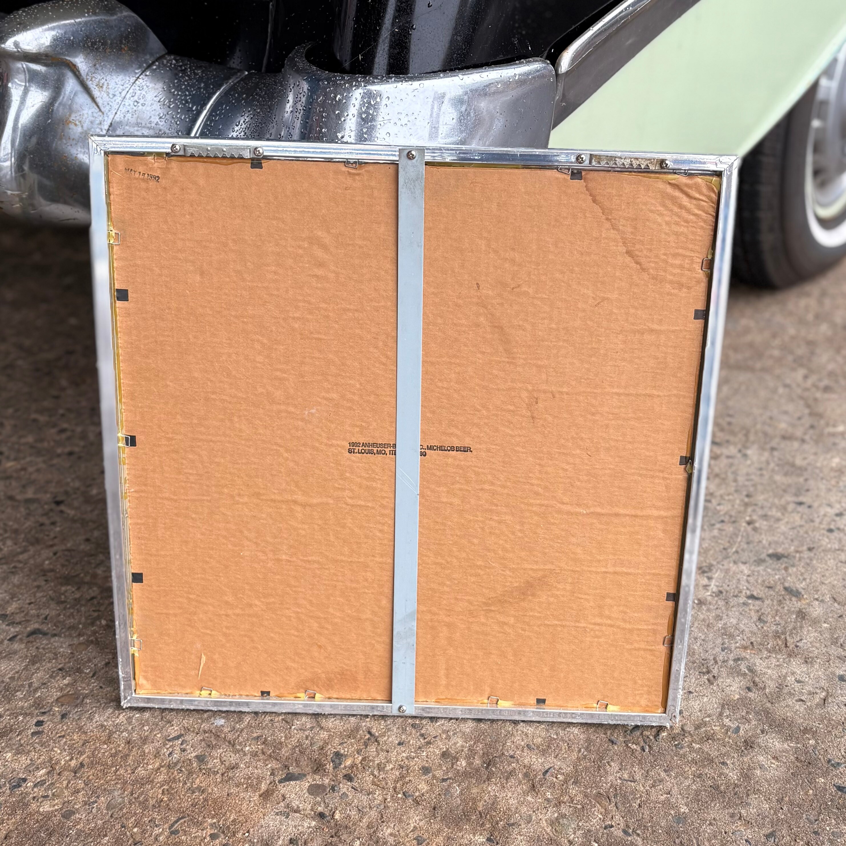 MICHELOB DRY ビンテージパブミラー