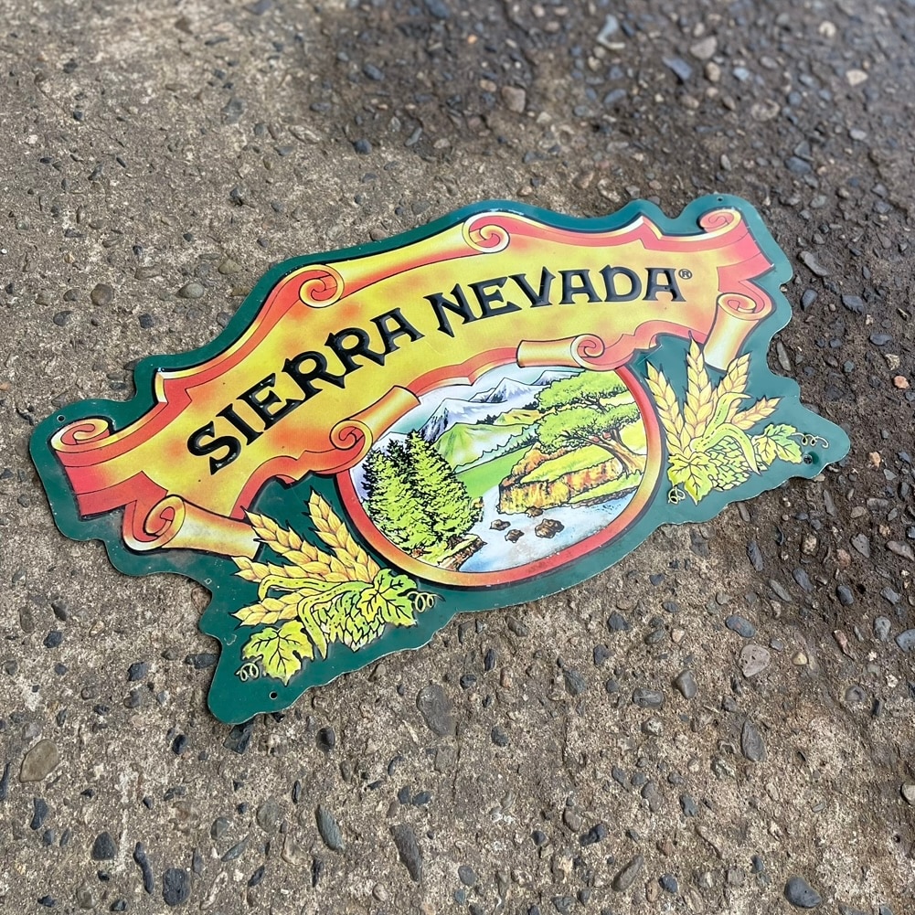 Vintage Sierra Nevada Beer Metal Sign