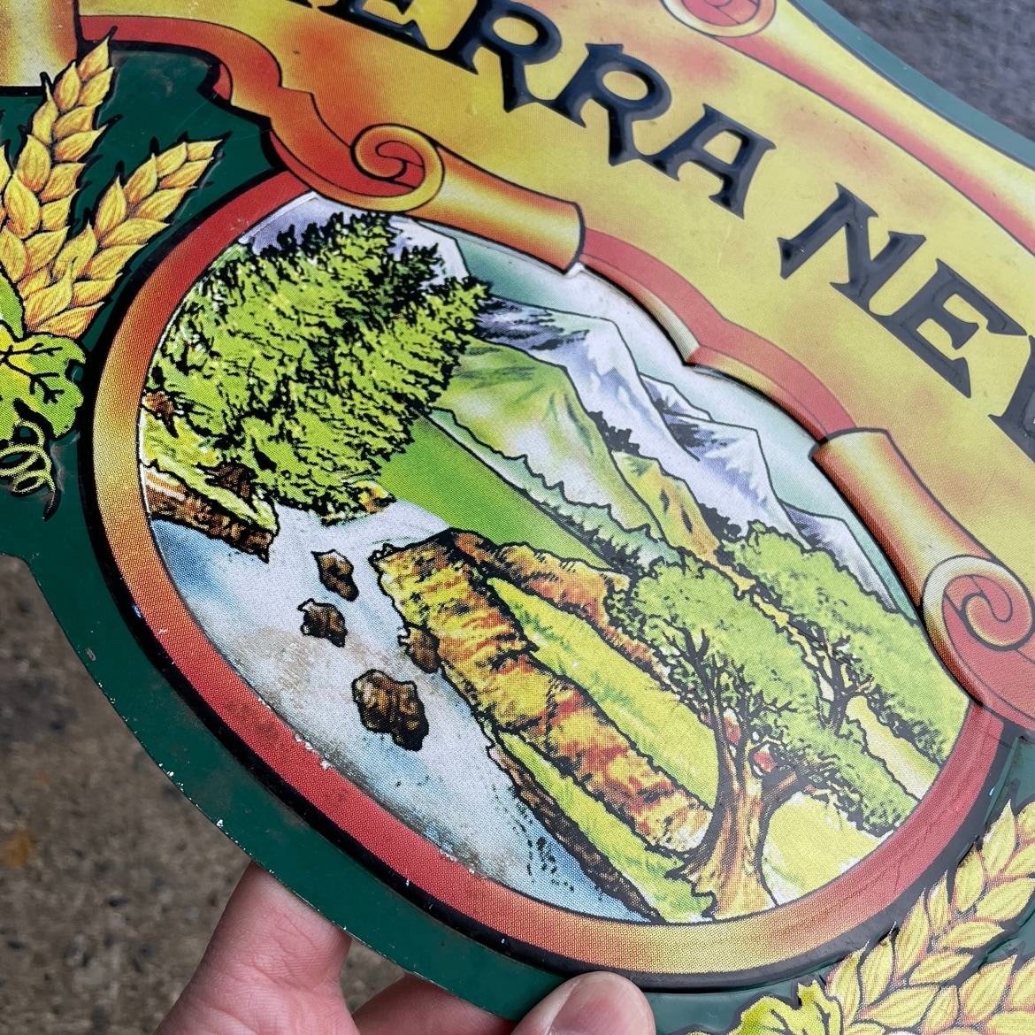 ラ*ネ様 セーラー服 A4 スチール　メタルサイン Vintage Sierra Nevada Beer Metal Sign