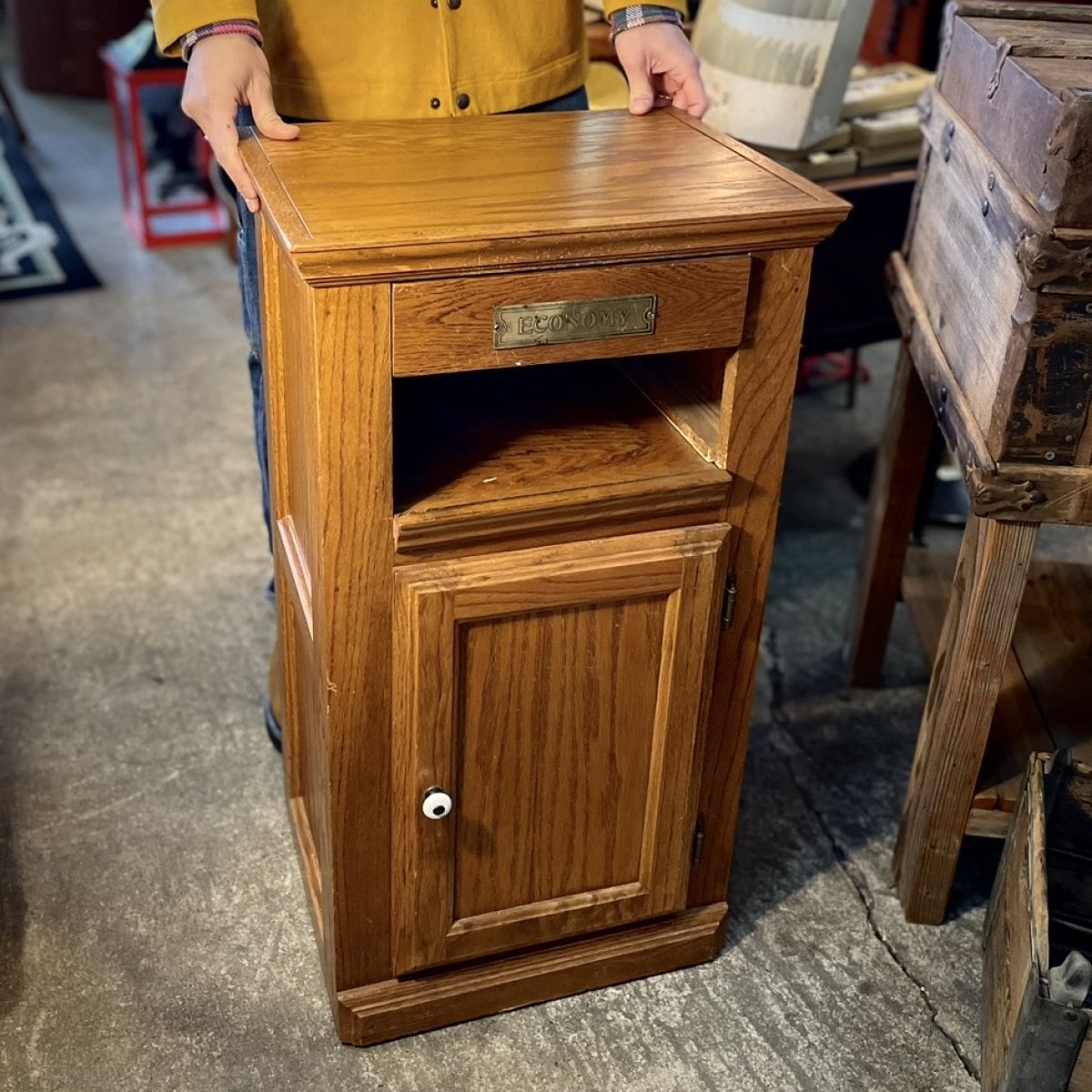 Vintage Wooden Cabinet “ECONOMY”