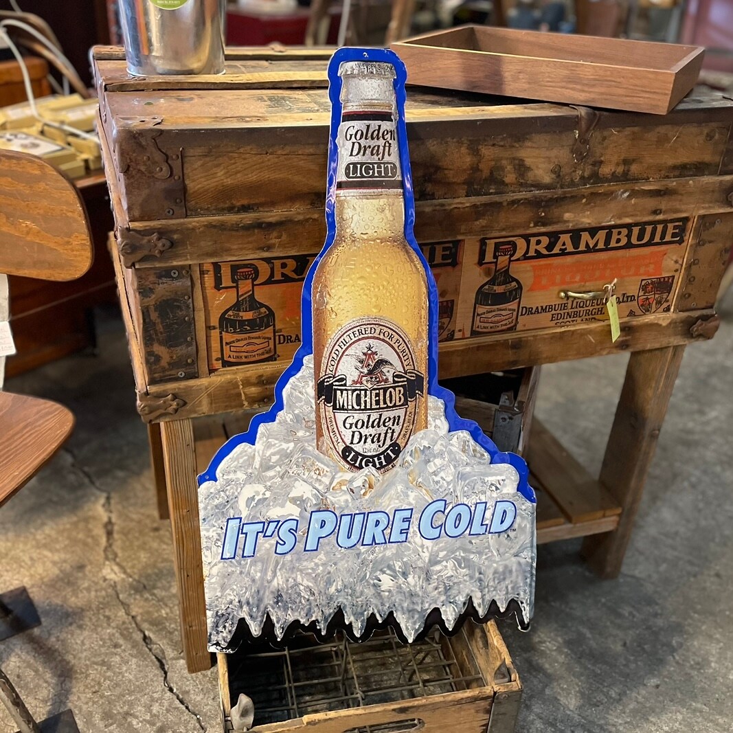 Michelob Golden Draft Light ボトルランプ ネオン管 Michelob Golden Draft Light ボトルランプ ネオン管 Michelob Golden