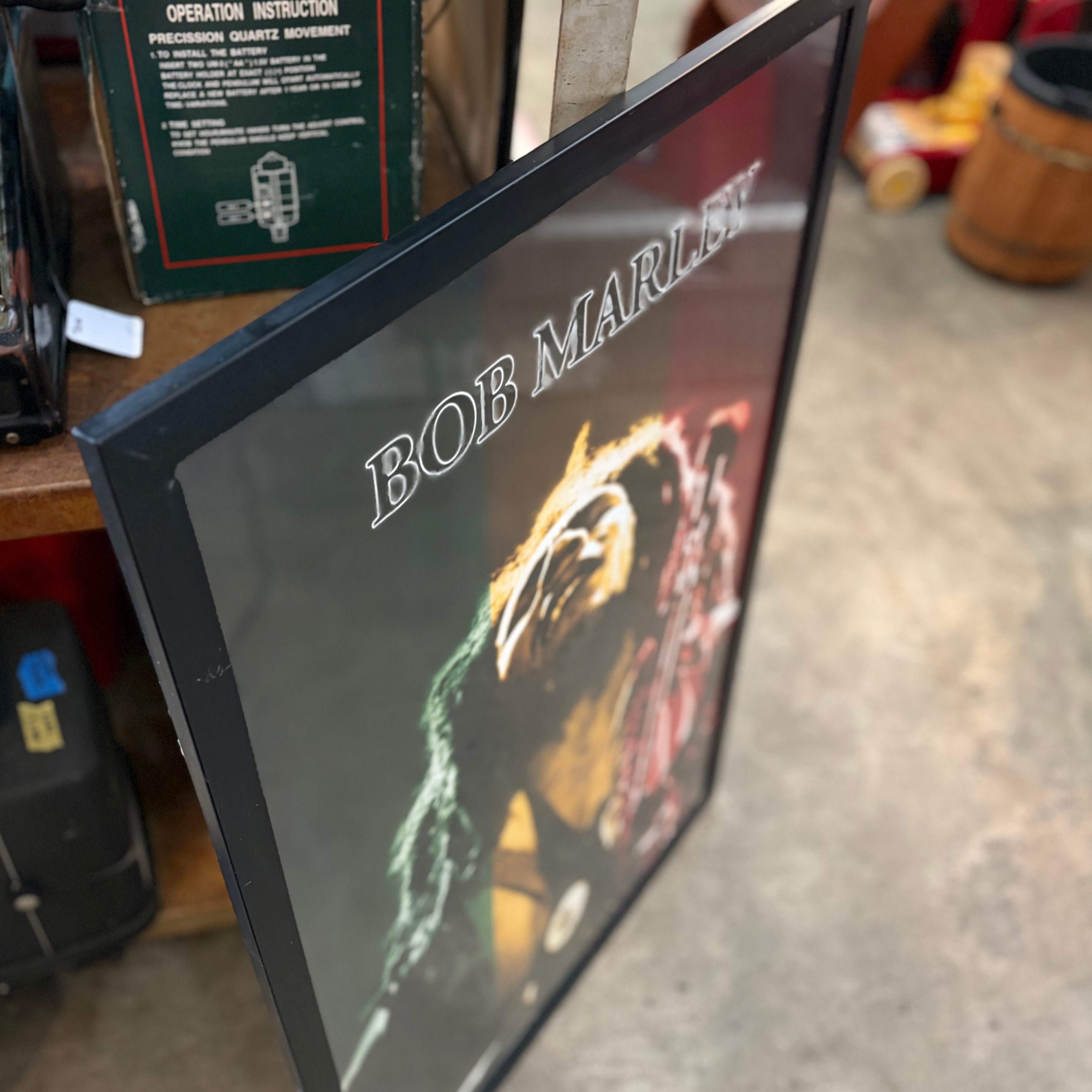 Vintage Bob Marley Framed Poster