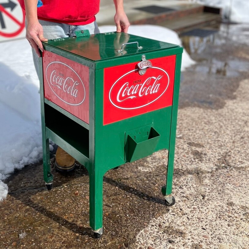 1960s-70s Vintage Coca-Cola Cooler