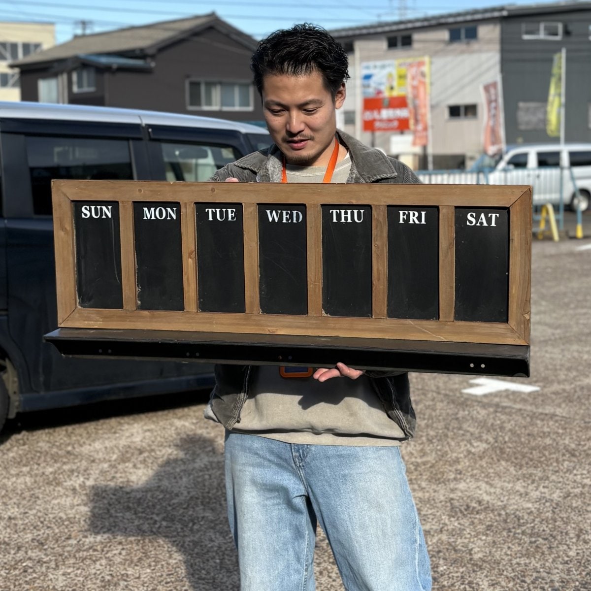 Weekly Planner Vintage Chalkboard