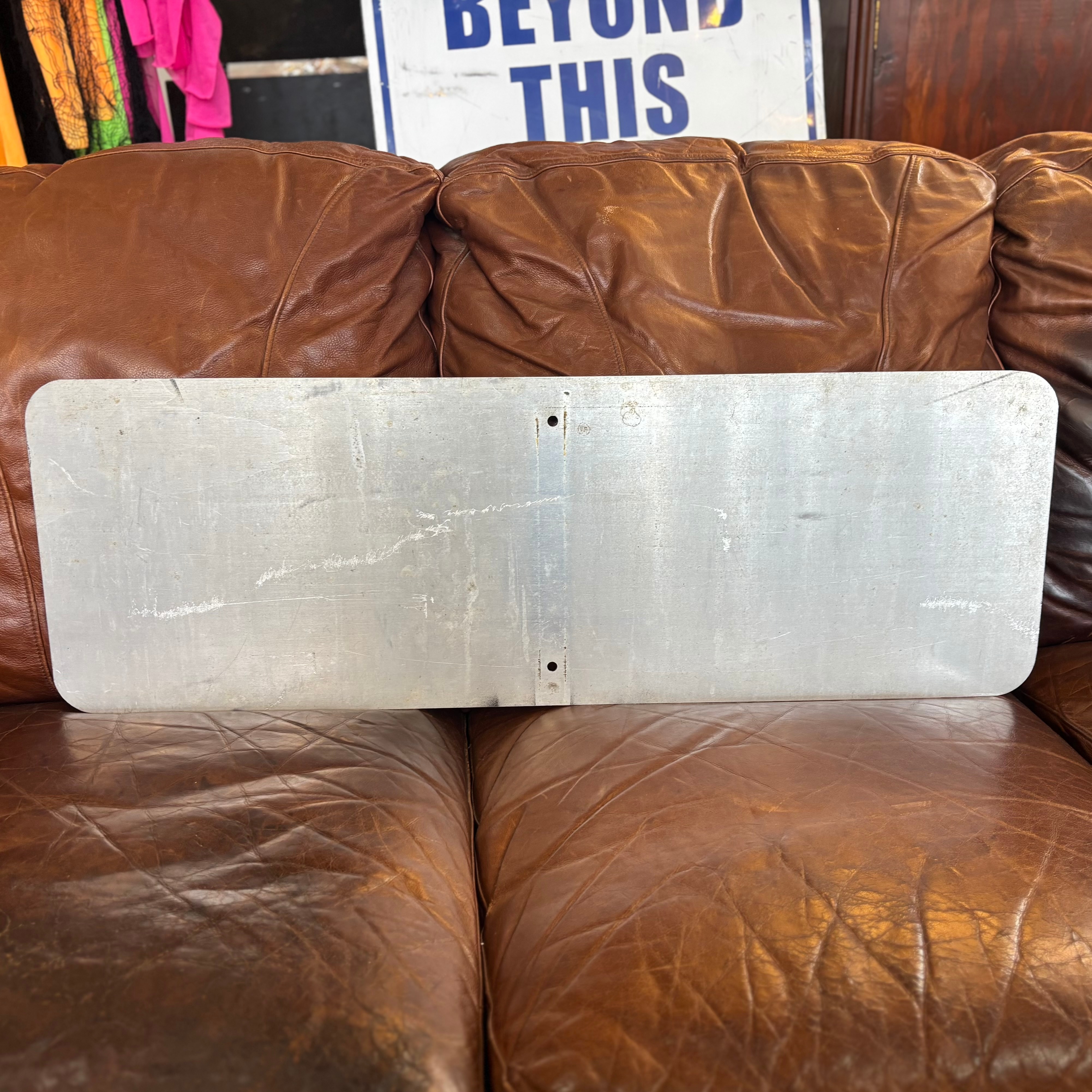 Vintage ONE WAY Road Sign