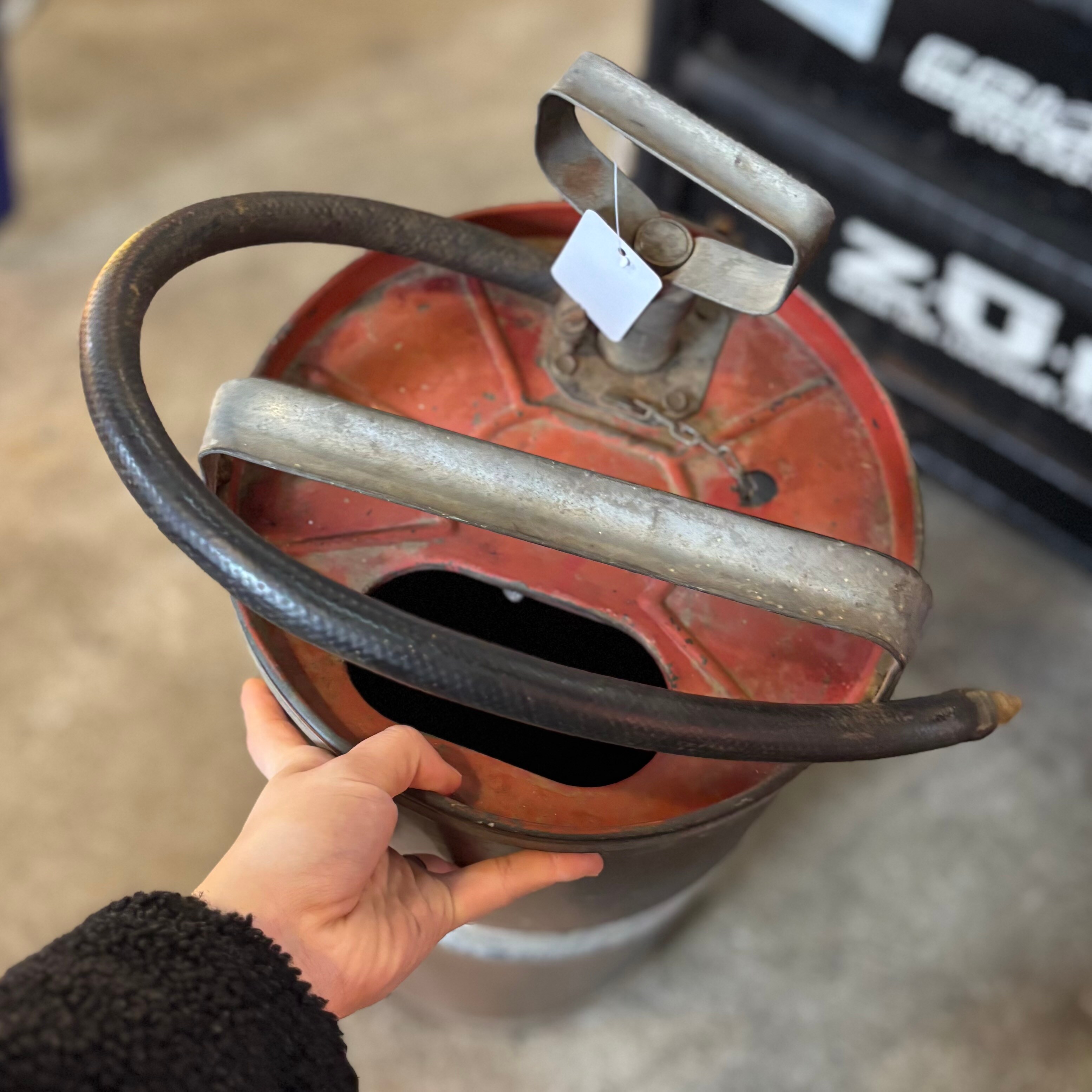 Vintage General Fire Extinguisher Pump Tank
