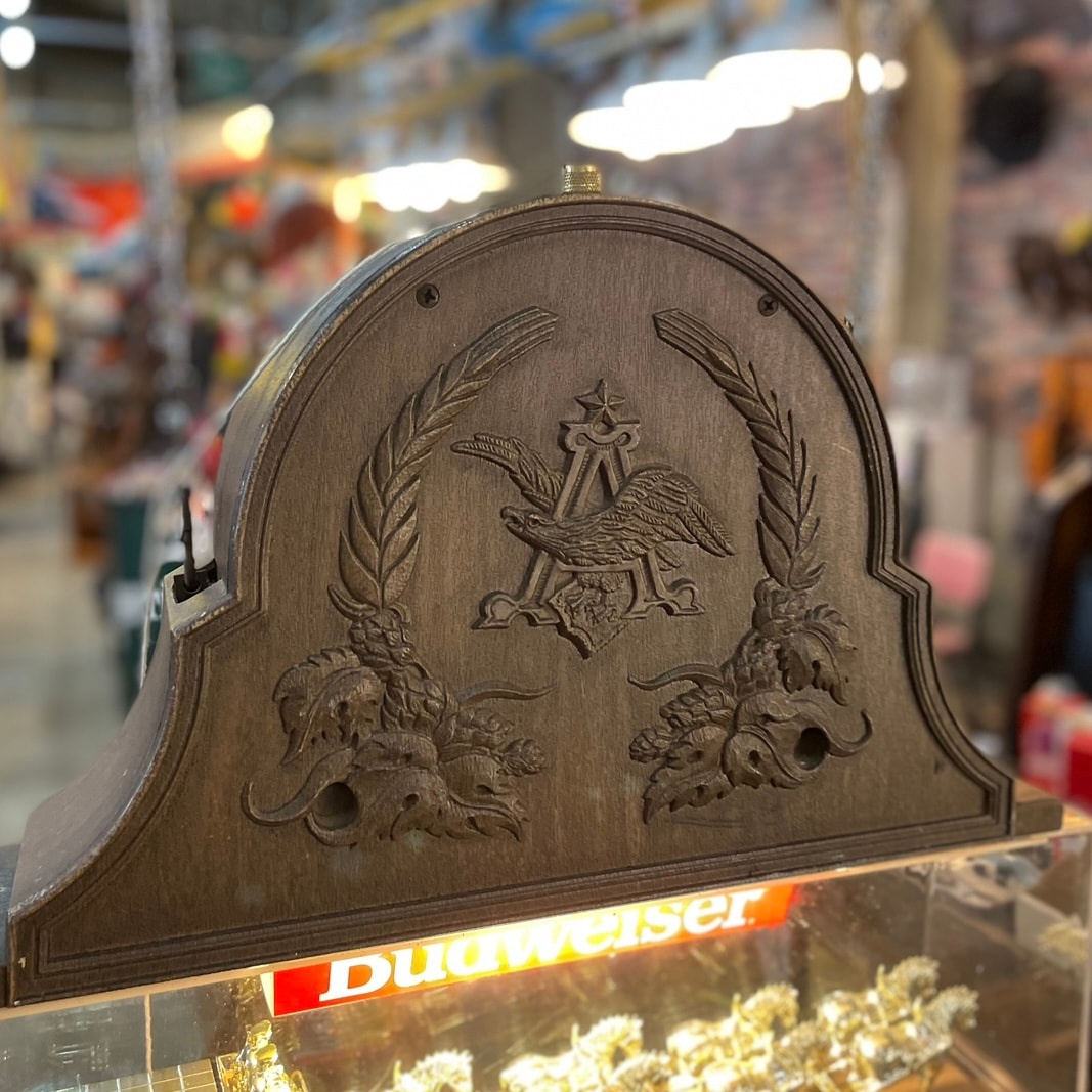 1970s–80s Budweiser Lighted Clock Sign