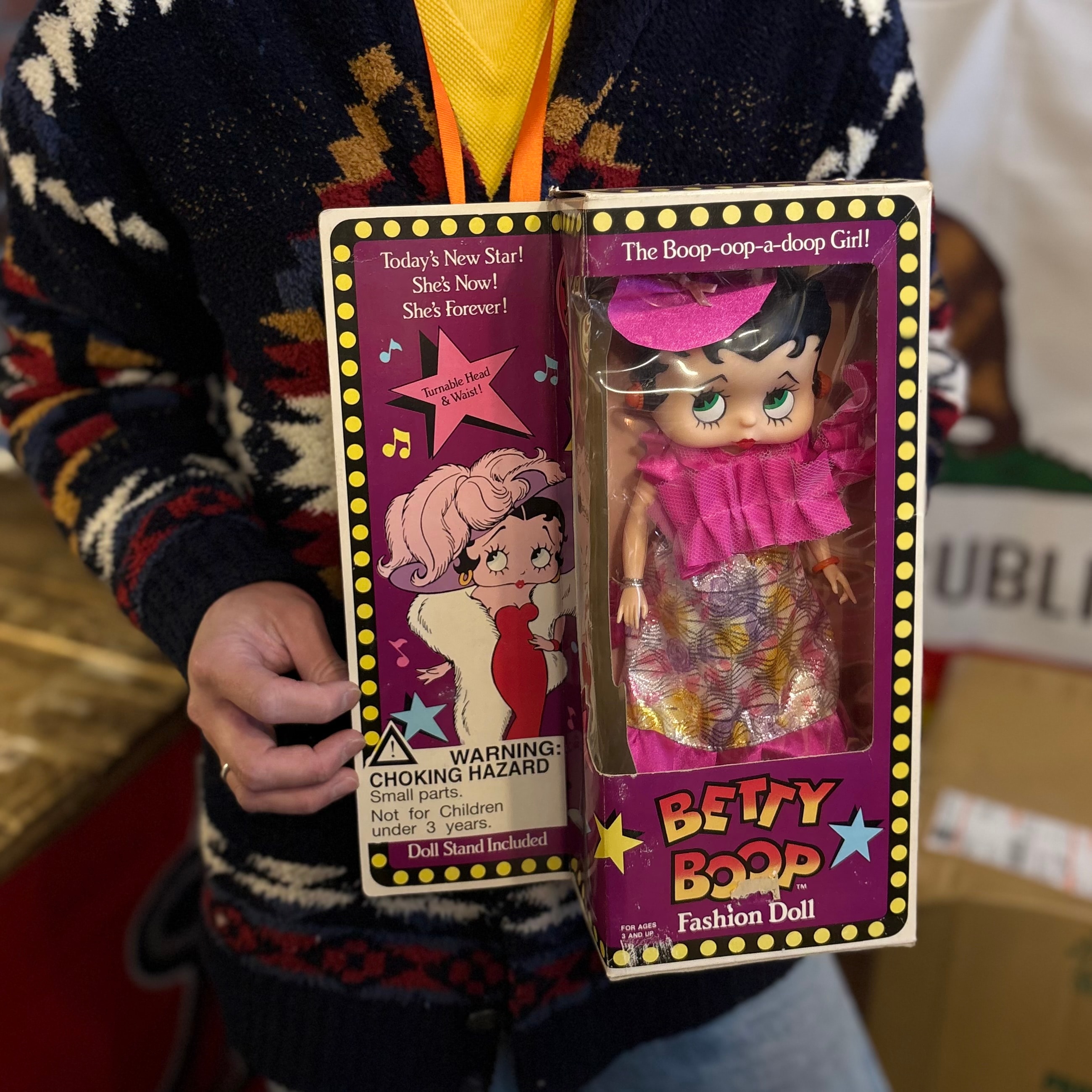 1986's Vintage Betty Boop Fashion Doll