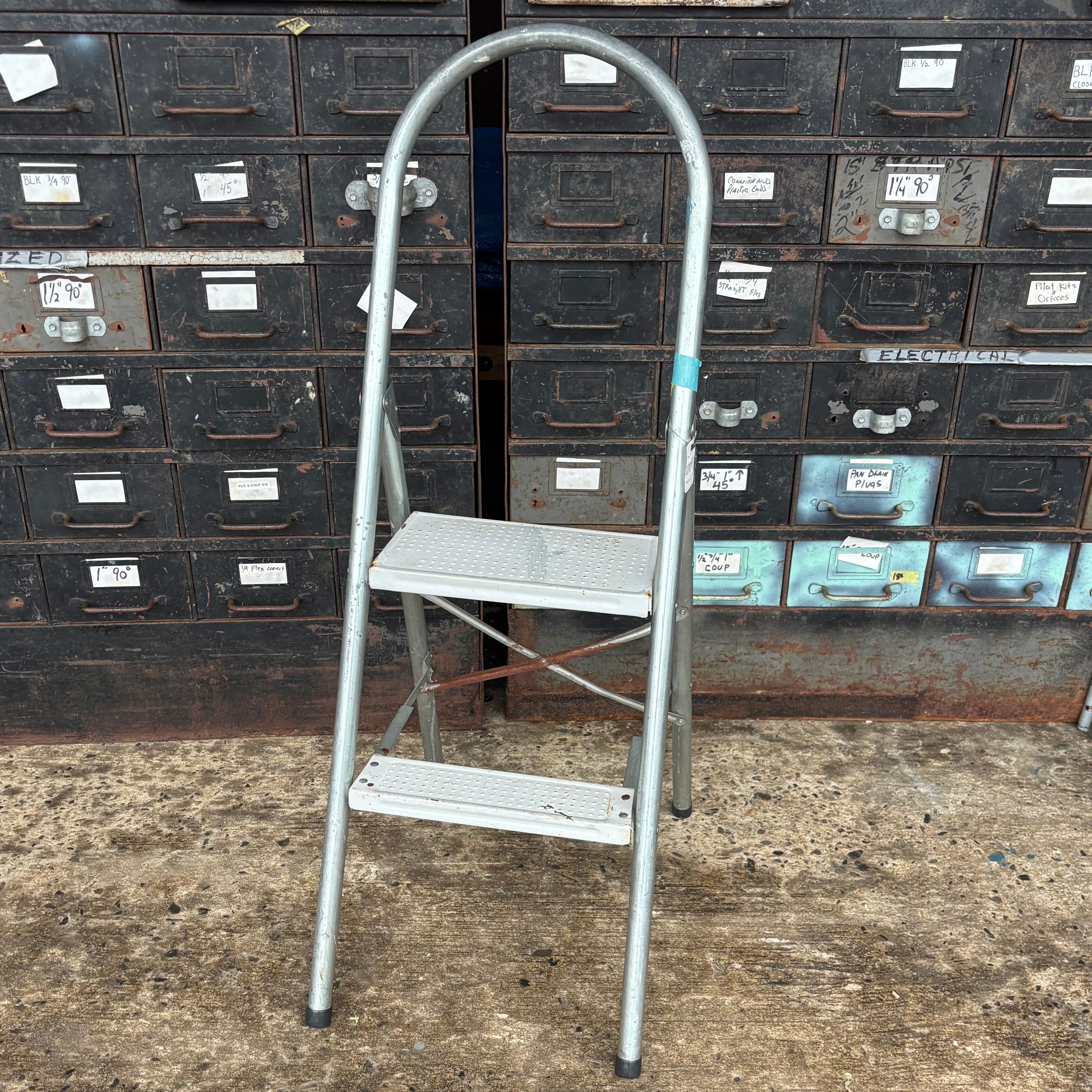 Vintage Folding Step Ladder