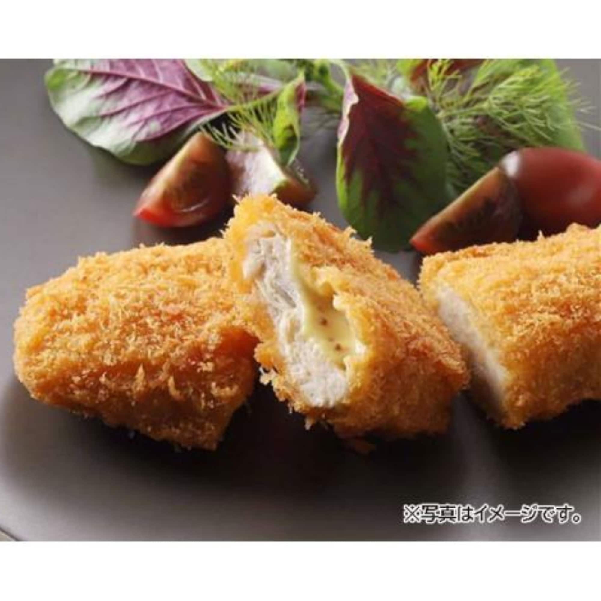 冷凍】気仙沼産マグロのマスタードカツ 100g・5個 ヤヨイサンフーズ