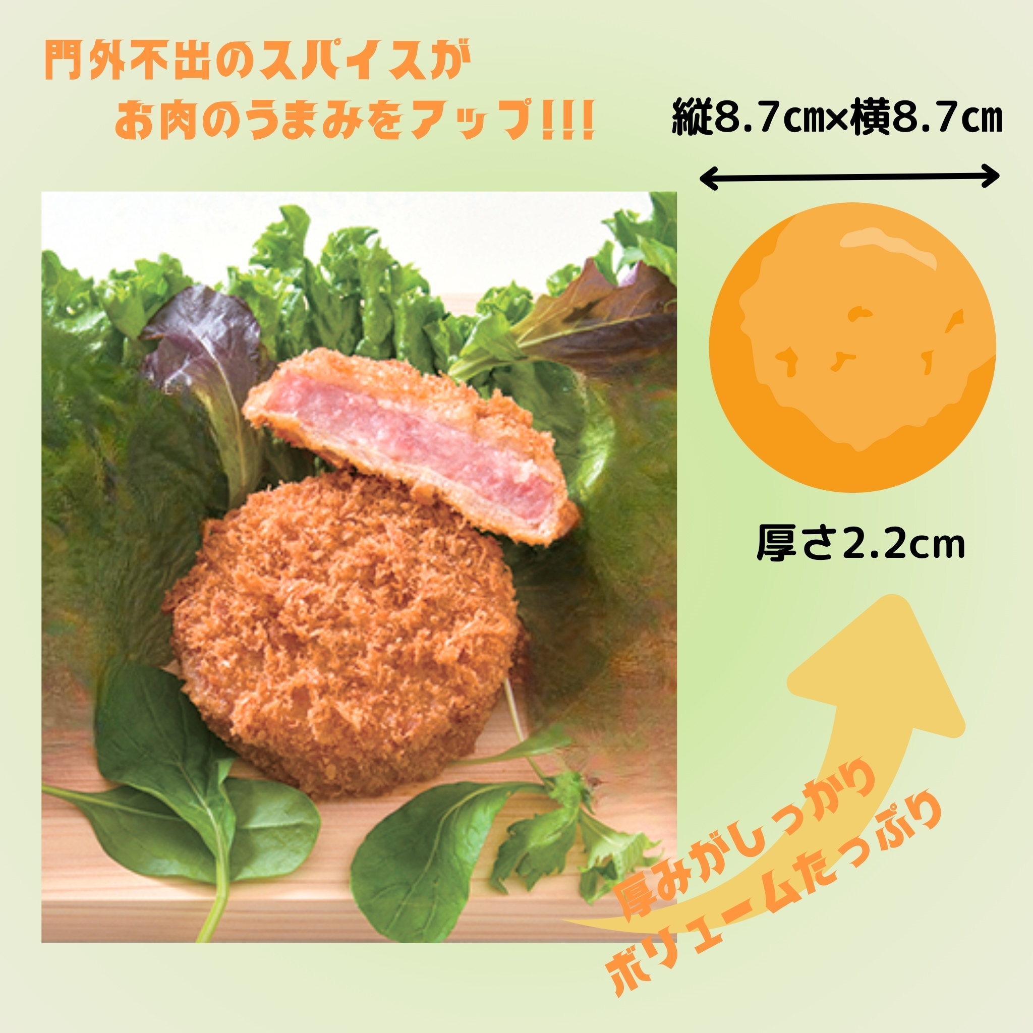 宇都宮ハムカツ 90g・10個入 【冷凍】ハガフーズ