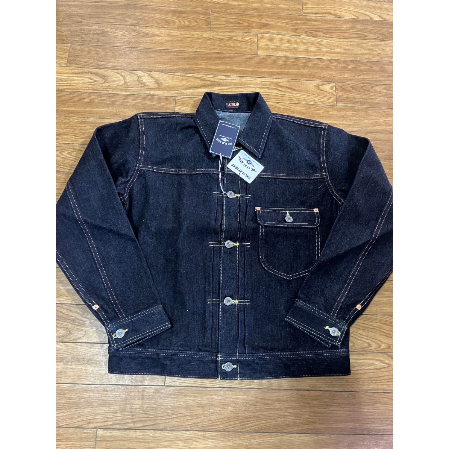 THE FLAT HEAD DENIM JKT 40s
