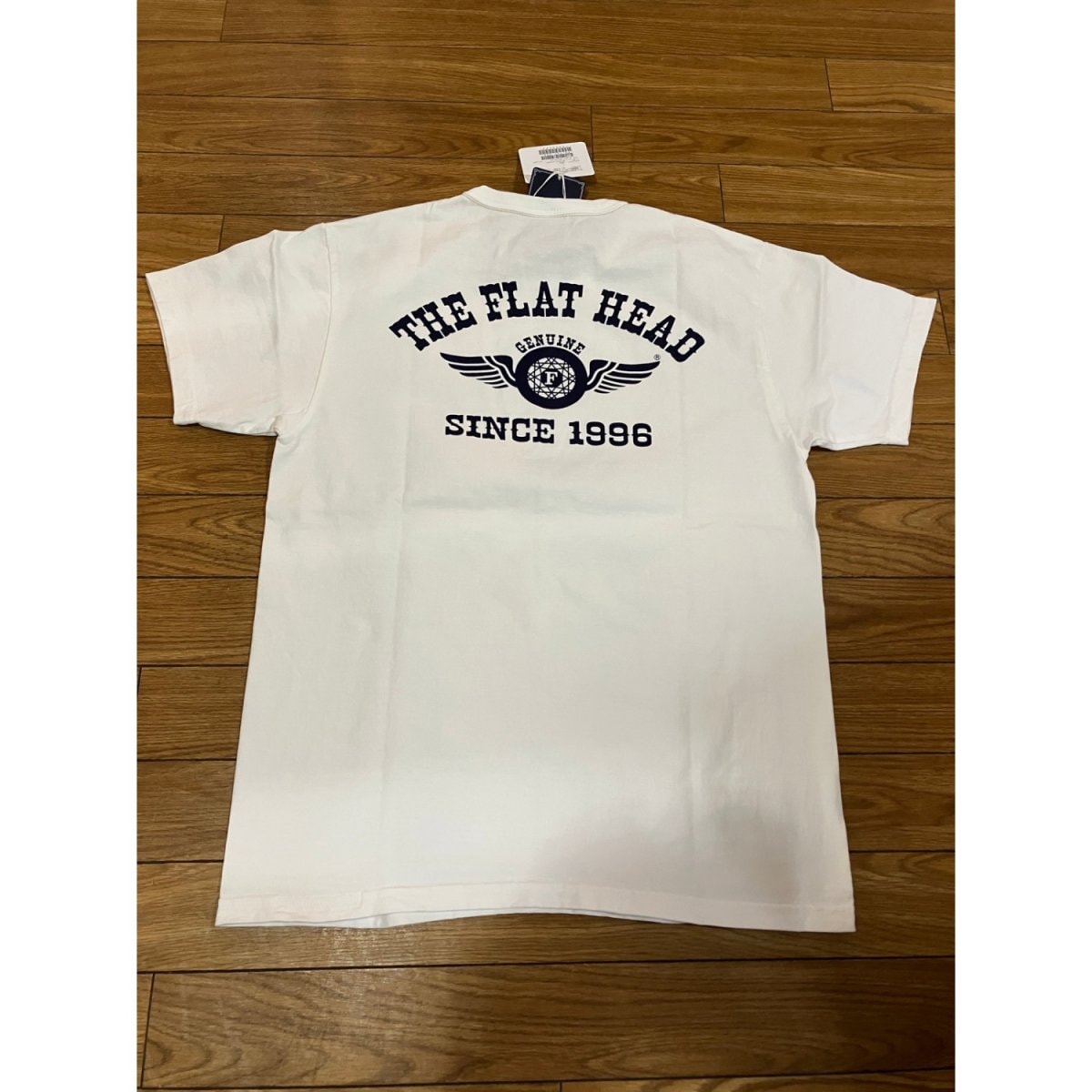 THE FLAT HEAD T- shirts FLYING WHEEL WHT