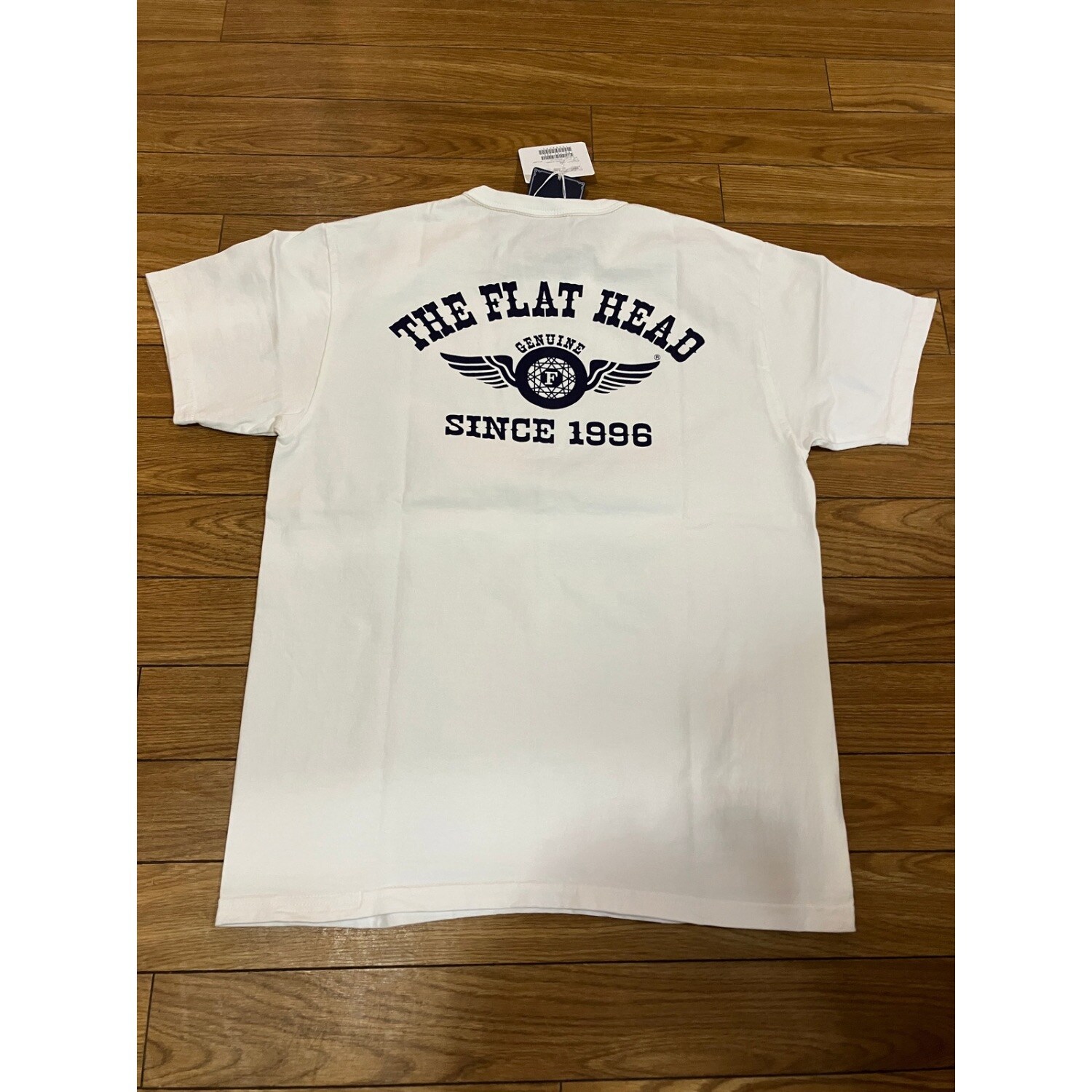 THE FLAT HEAD T- shirts FLYING WHEEL WHT